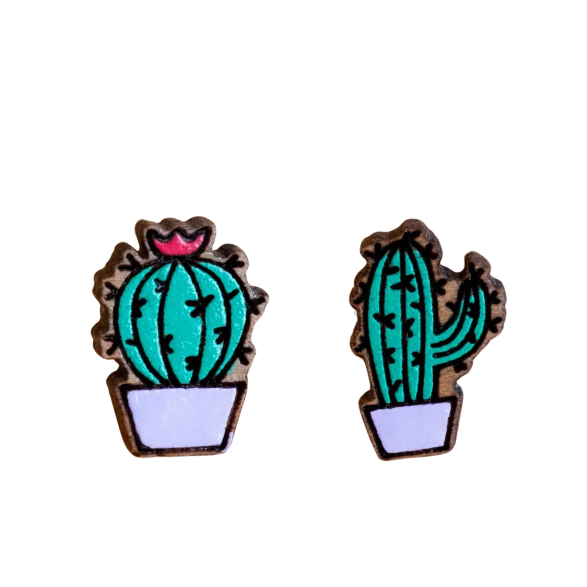 Robin Valley Cactus Earrings