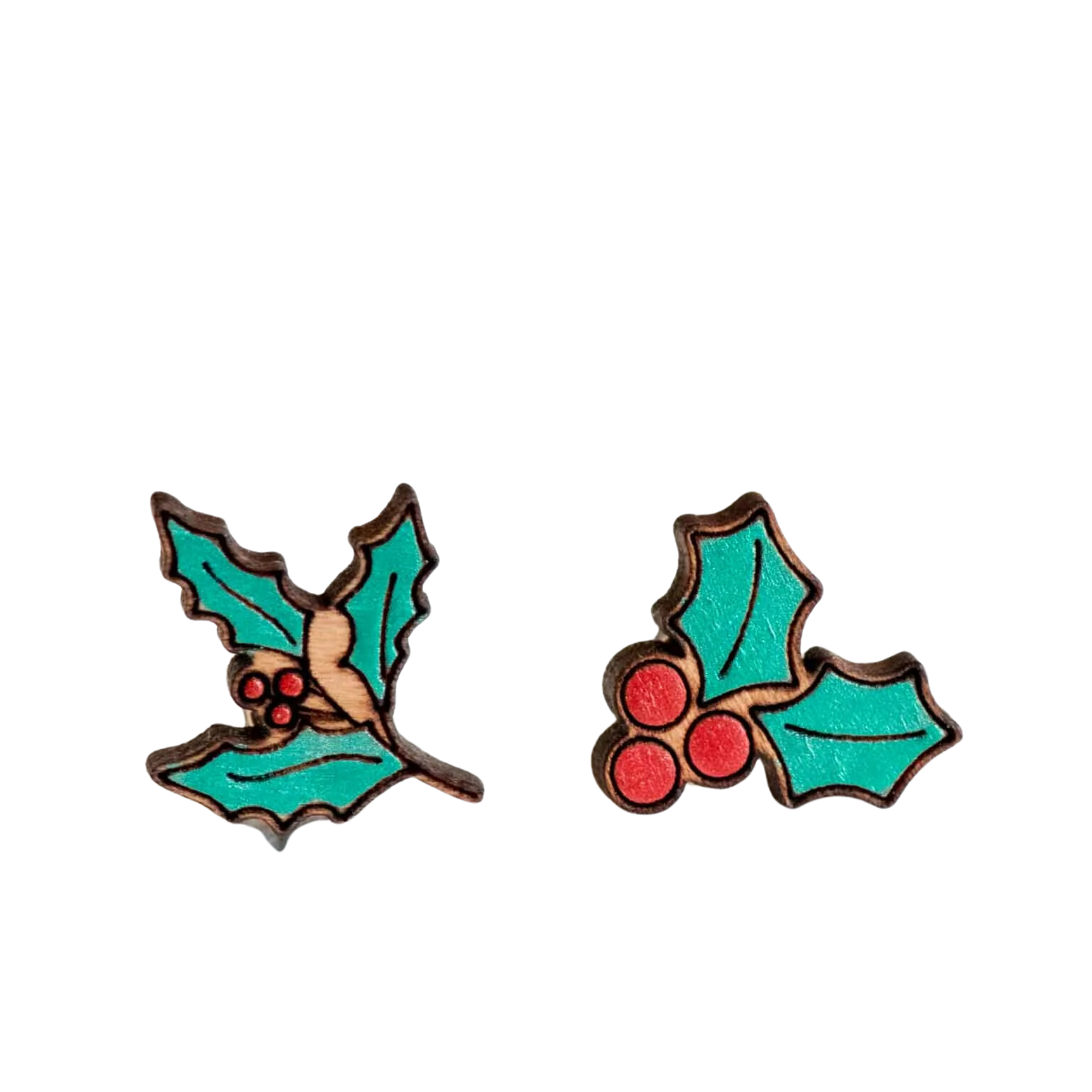 Robin Valley Holly Berry Earrings