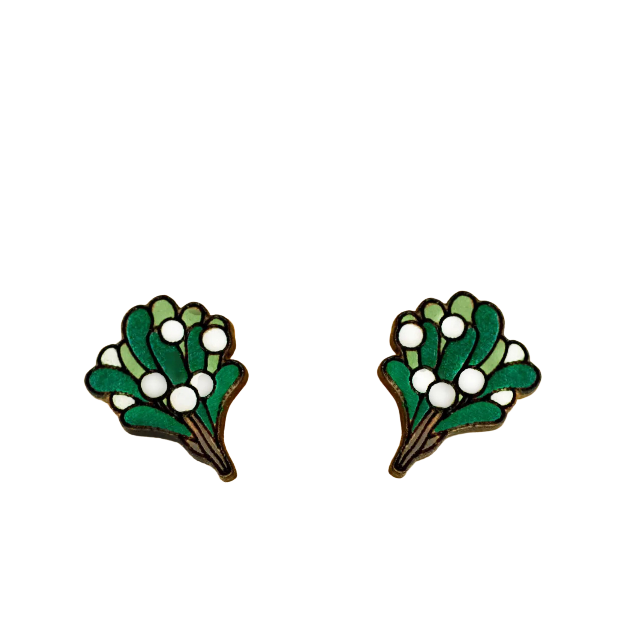 Robin Valley Mistletoe Earrings