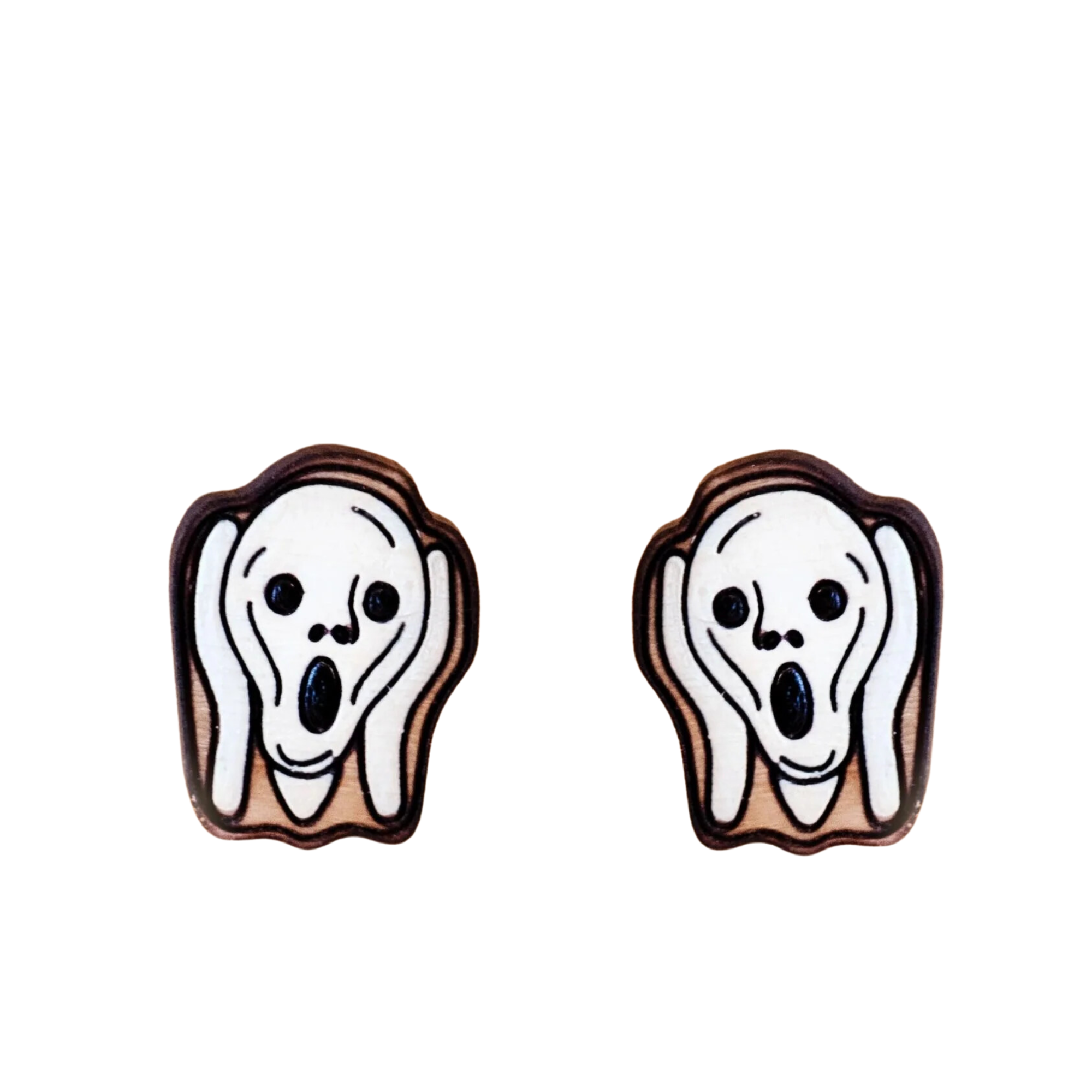 Robin Valley The Scream Earrings