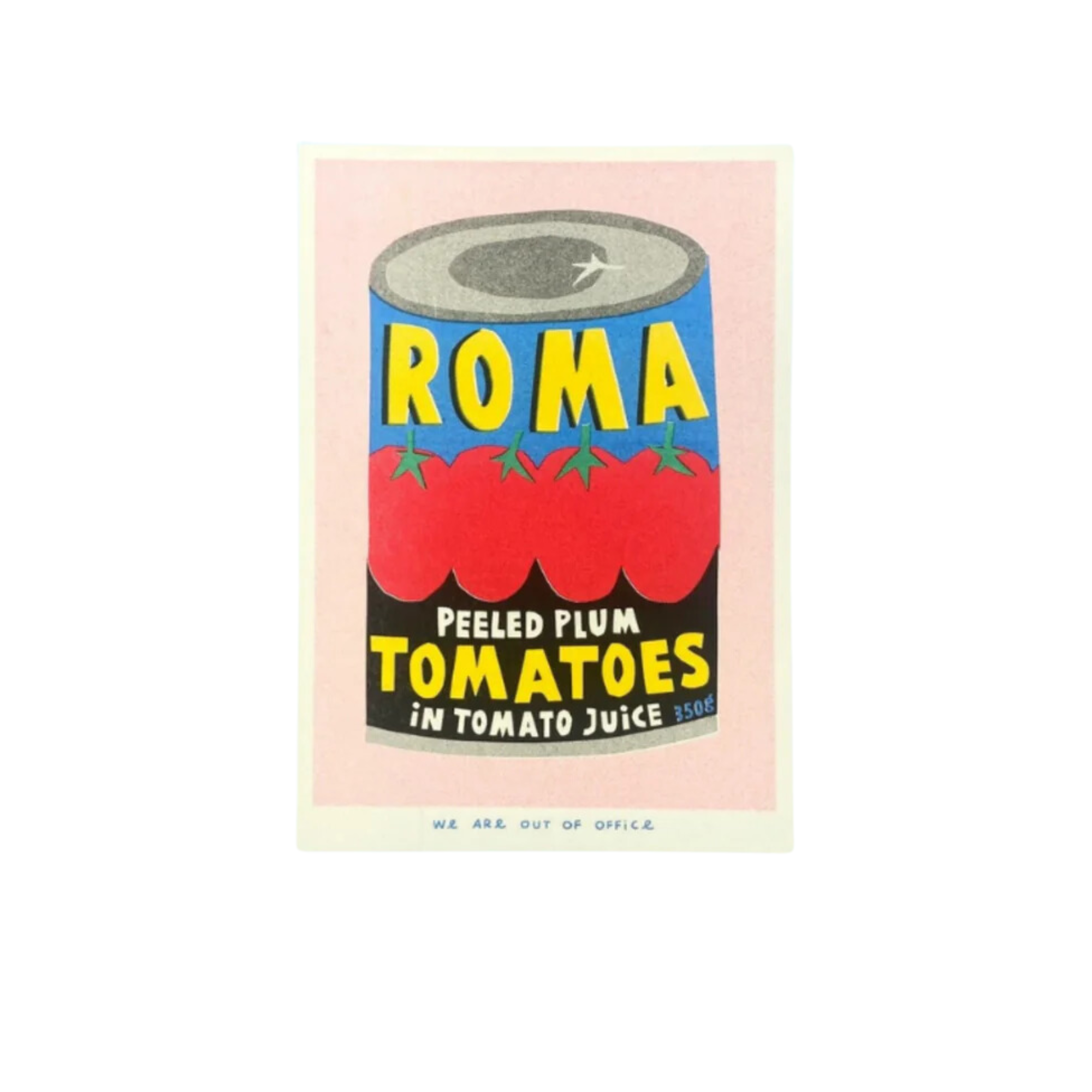 Roma Peeled Plum Tomatoes Print