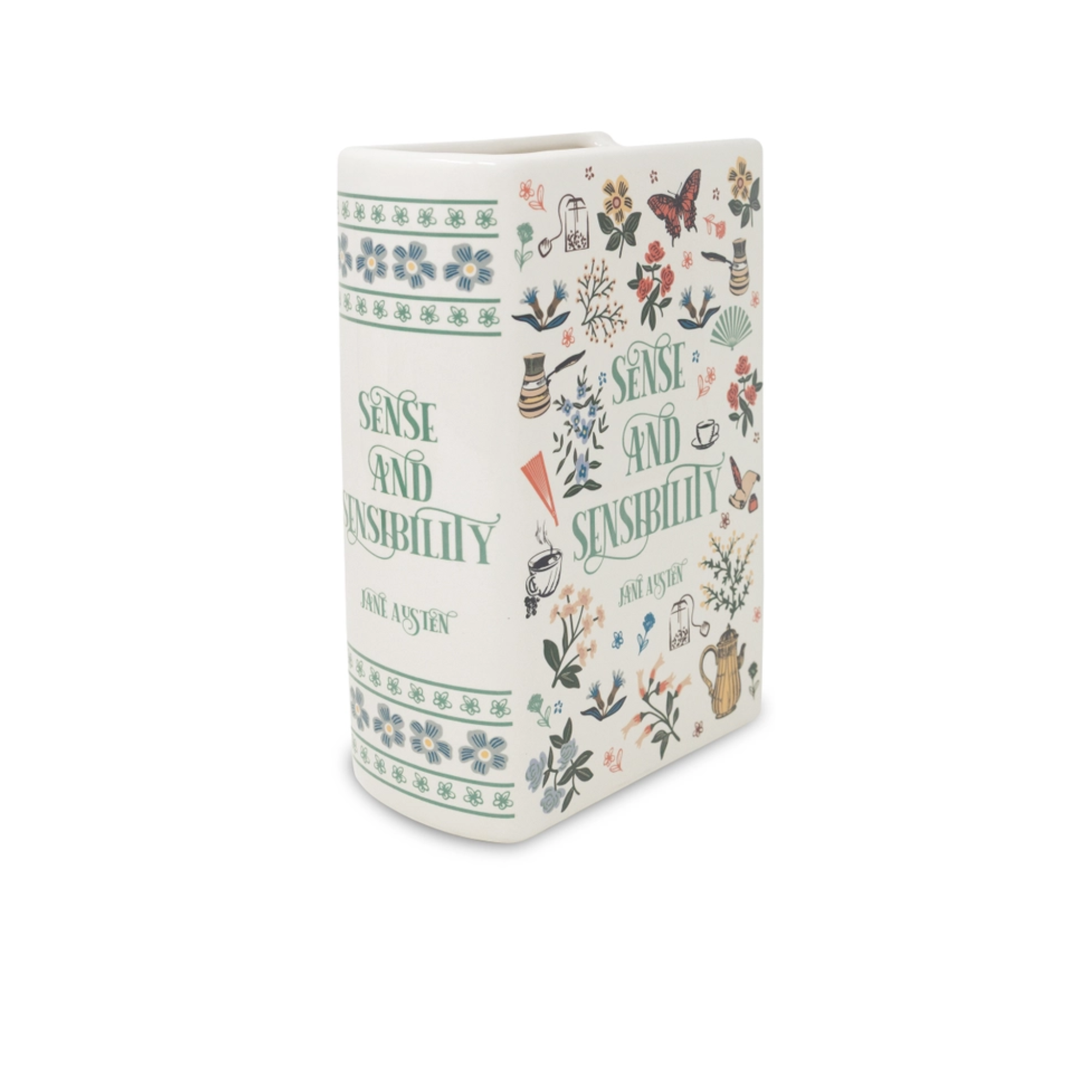 Sense and Sensibility Book Vase Book Spine
