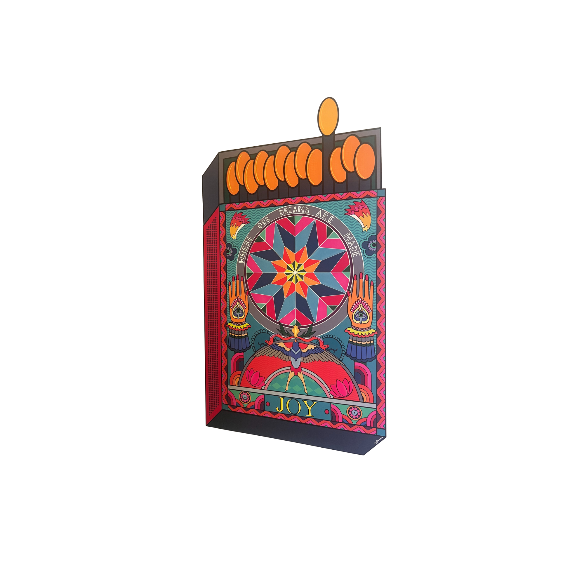 Sofia Barton x INNSiDE Joy Matchbox A2 Print