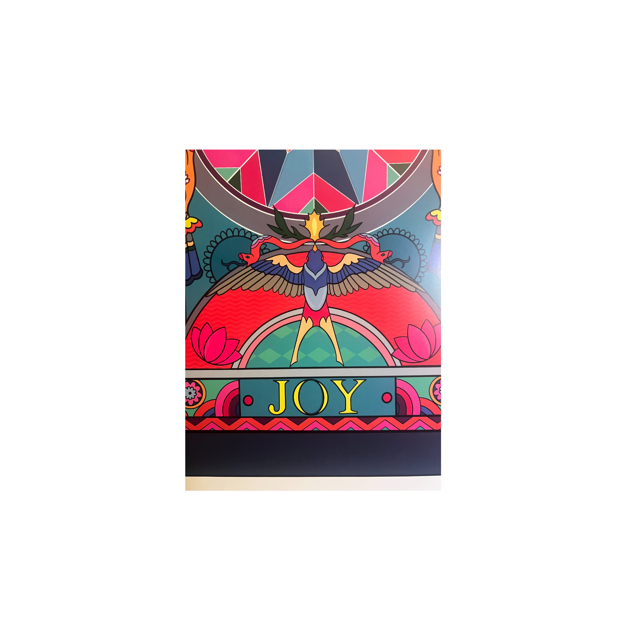 Sofia Barton x INNSiDE Joy Matchbox A2 Print Detail
