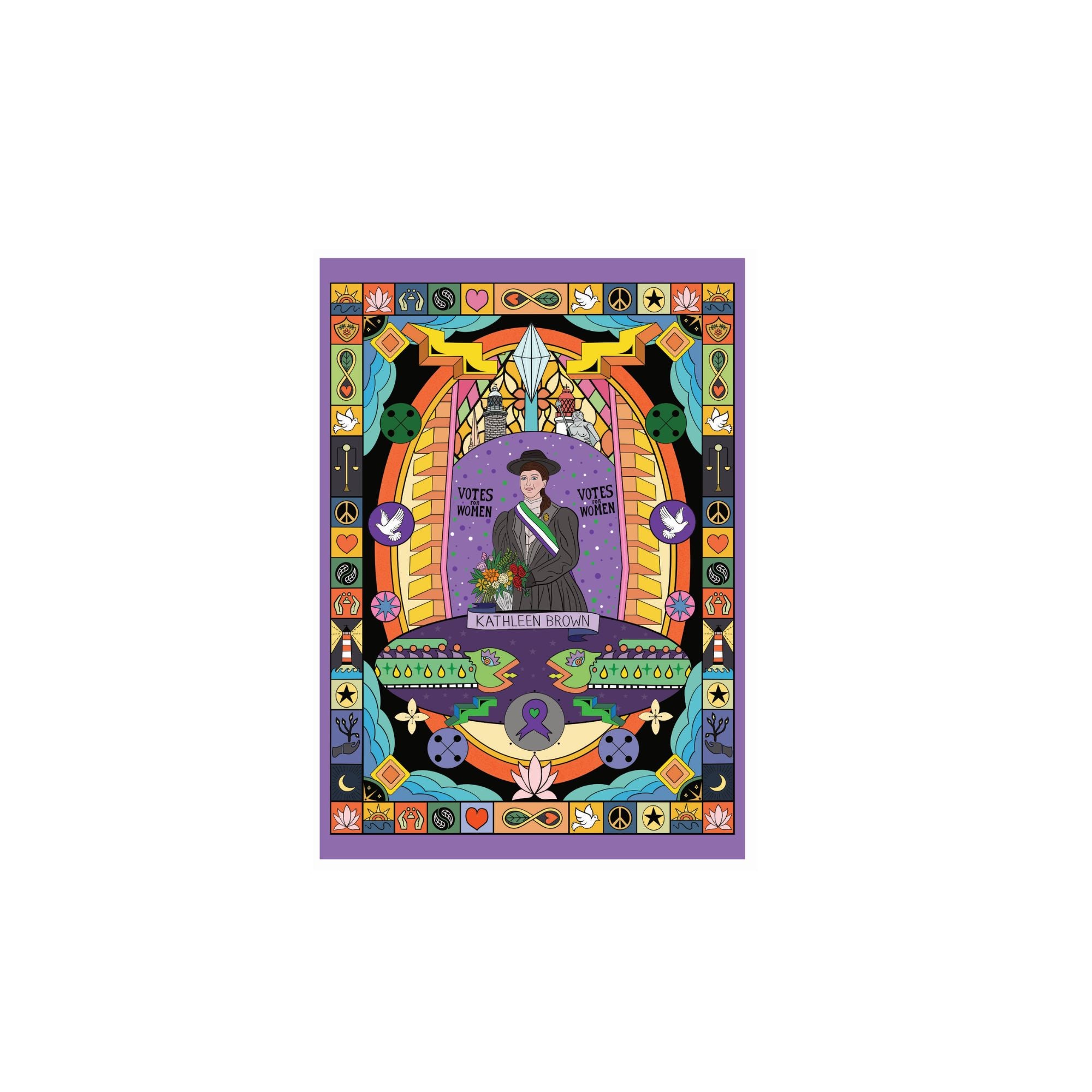 Sofia Barton Kathleen Brown A3 Print