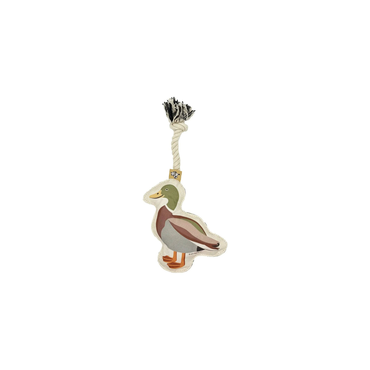 Speckle and Spot Pull and Tug Dog Toy Mallard 
