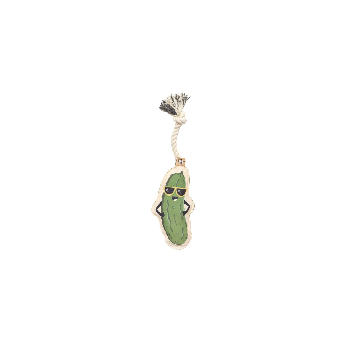 Speckle and Spot Tug and Fetch Pickle Pet Rope Toy
