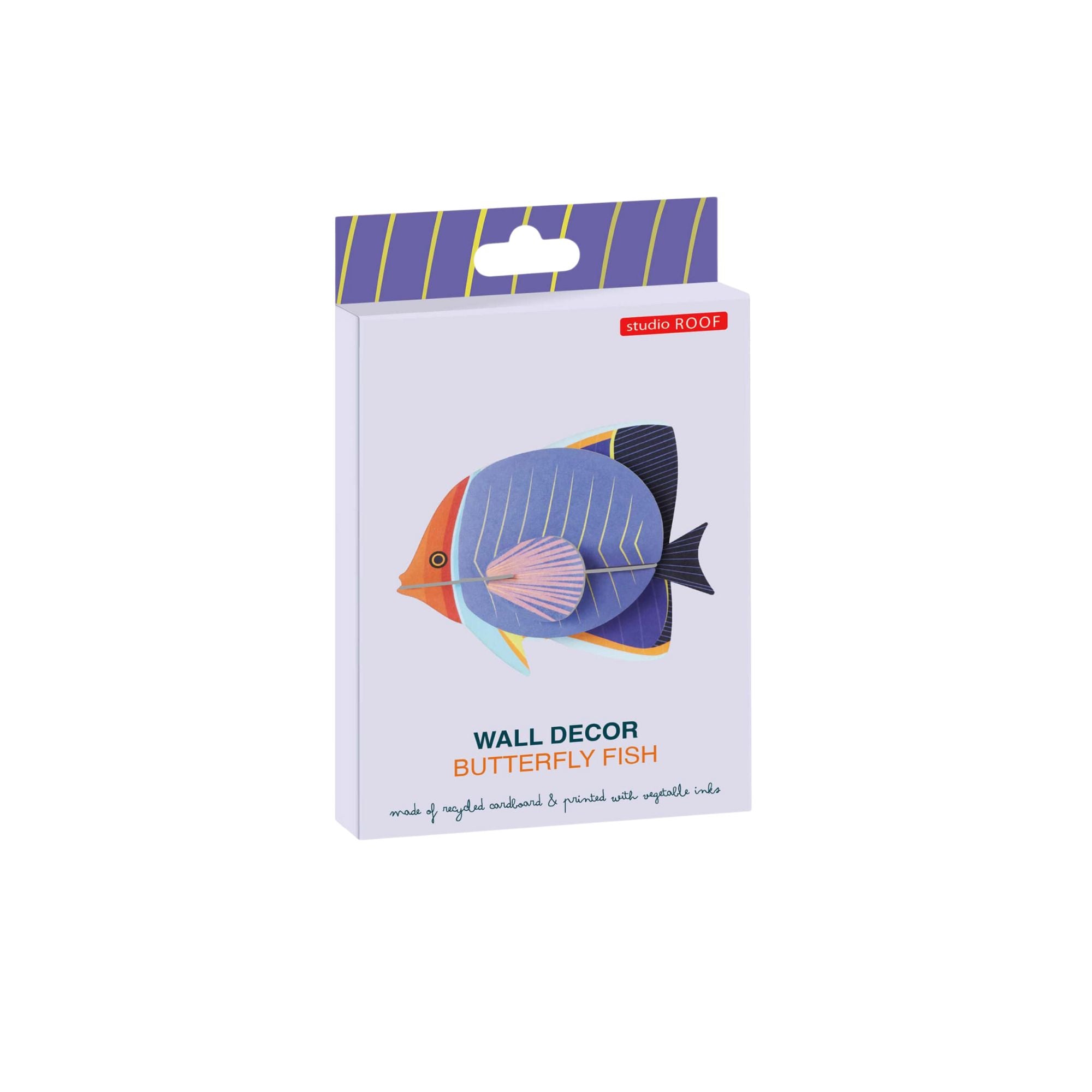 Studio Roof Butterfly Fish Wall Decoration Packaging