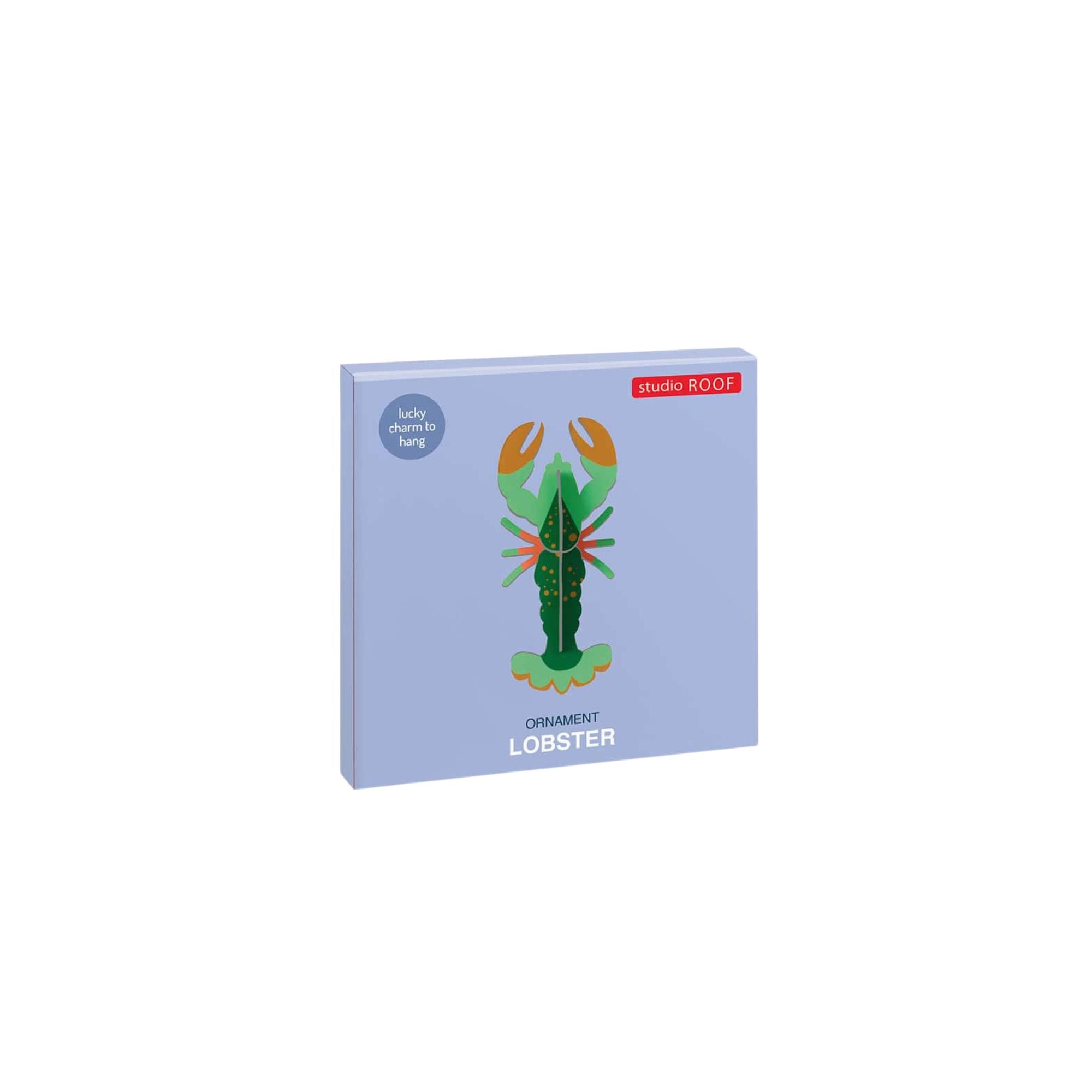 Studio Roof Lobster Lucky Charm Packaging