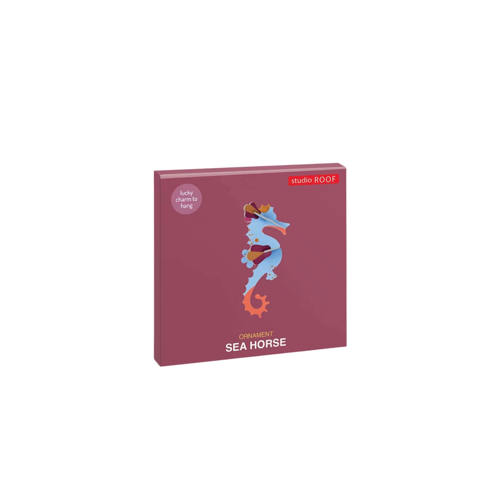 Studio Roof Seahorse Lucky Charm Packaging