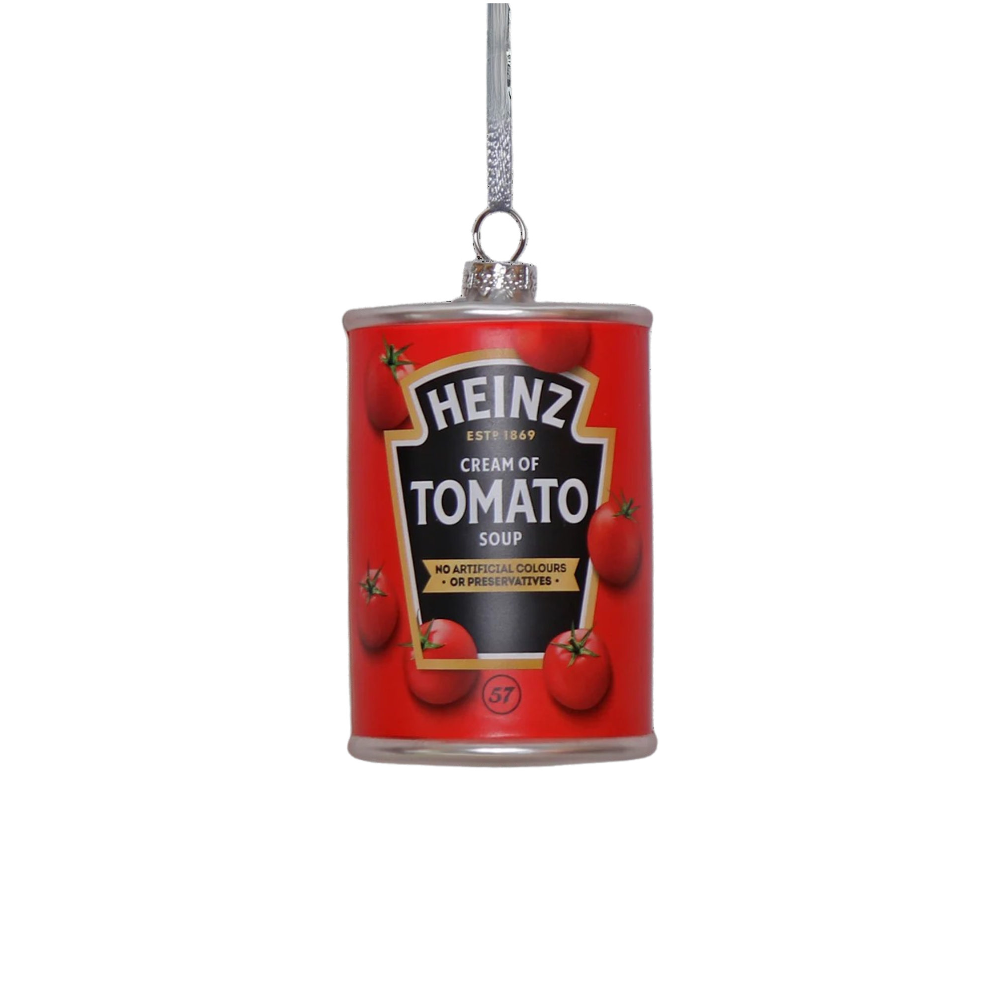 Studio Thie HEINZ Tomato Soup Can Glass Decoration