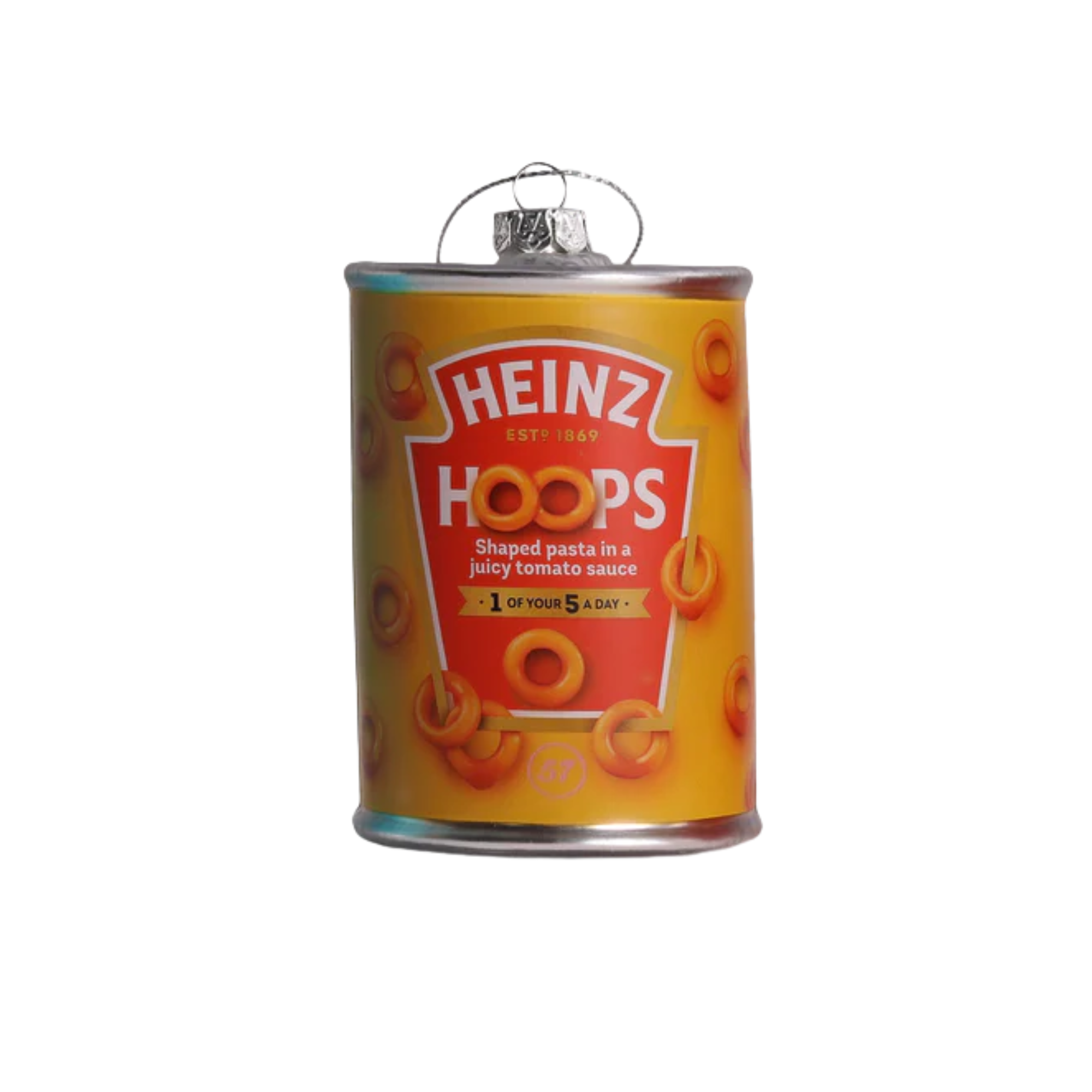 Studio THIE Heniz Spaghetti Hoops Glass Decoration