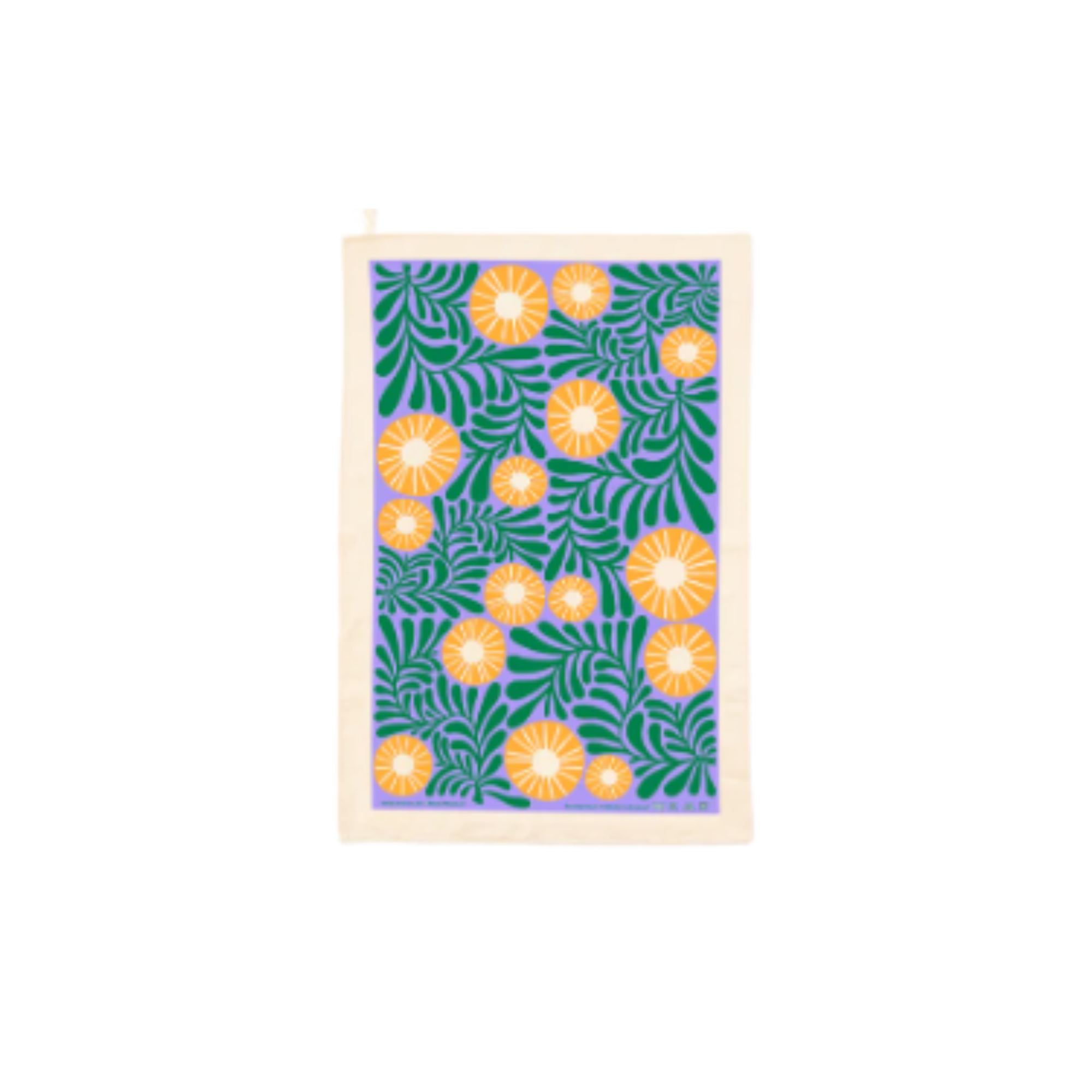 Studio Wald Vine Tea Towel Unfolded