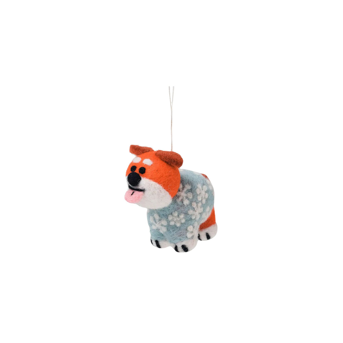 Suki Dog Felt Hanging Decoration