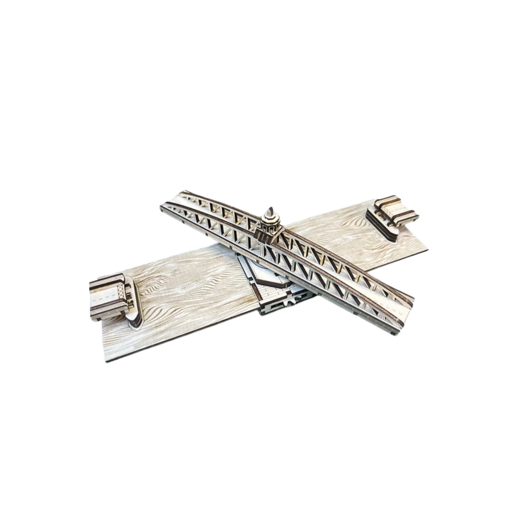 Swing Bridge Wooden Model Kit