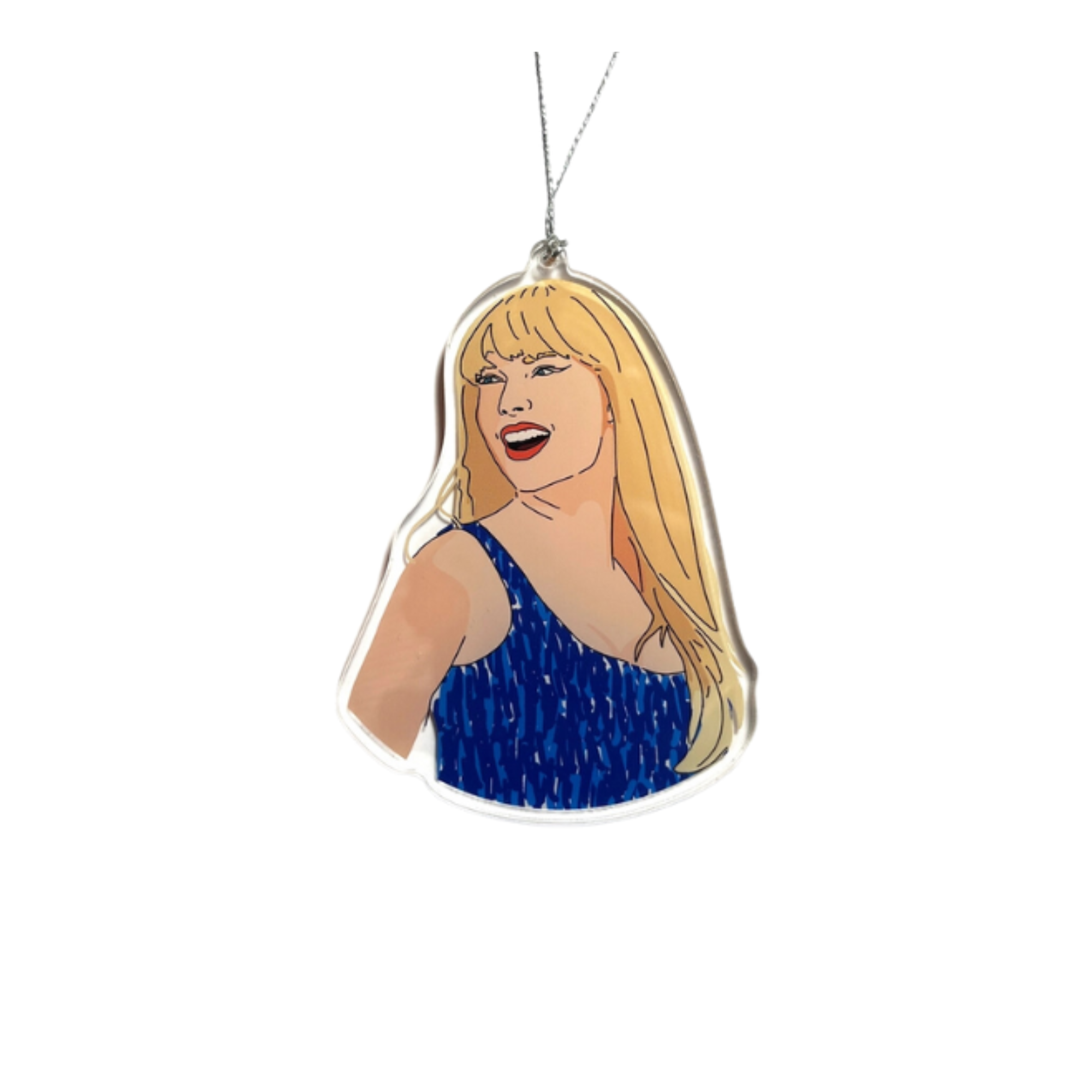 Taylor Swift in Midnight Blue Bodysuit Decoration