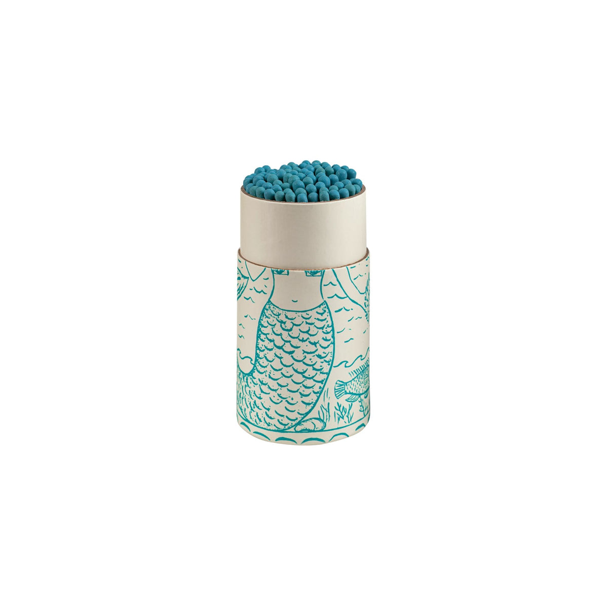 The Archivist Mermaid Cylindrical Safety Matches
