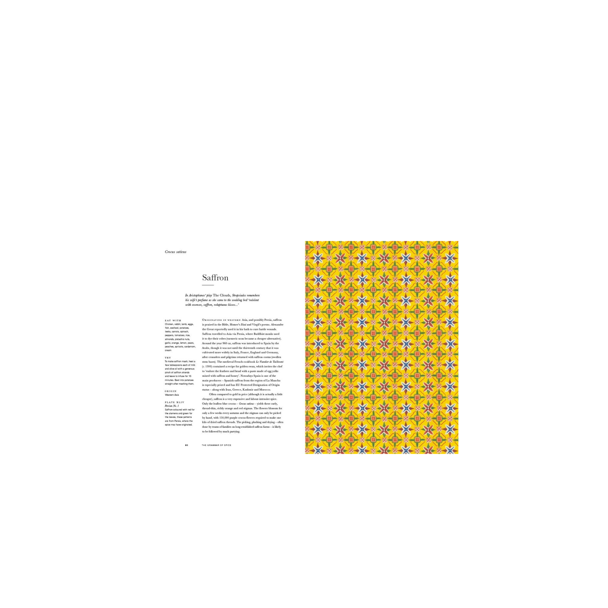 The Grammar of Spice Saffron