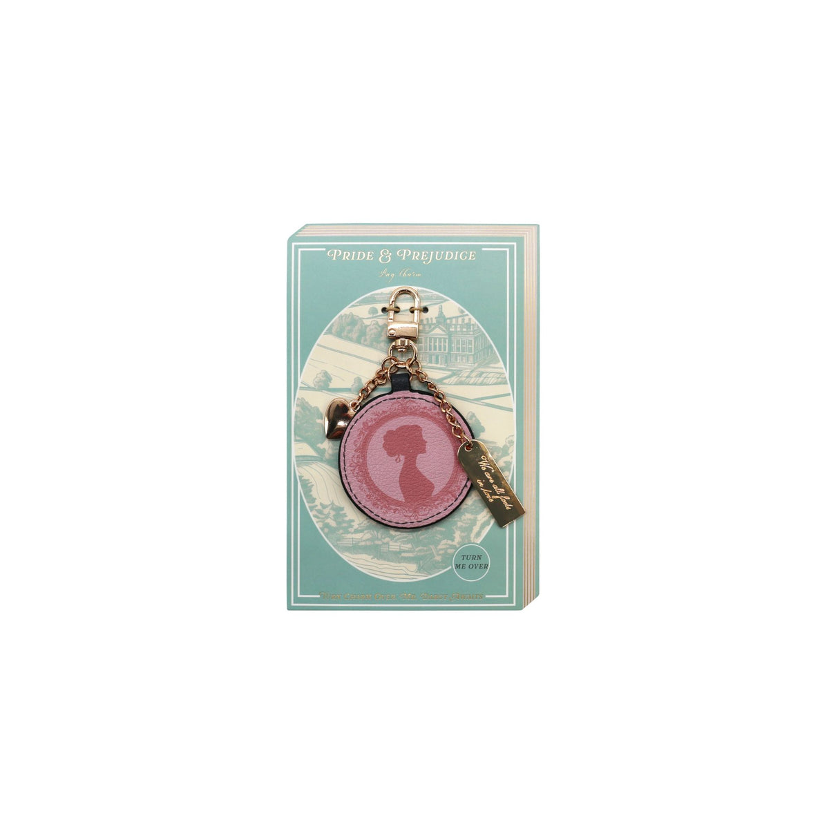 The Reading Room Pride and Prejudice Bag Charm
