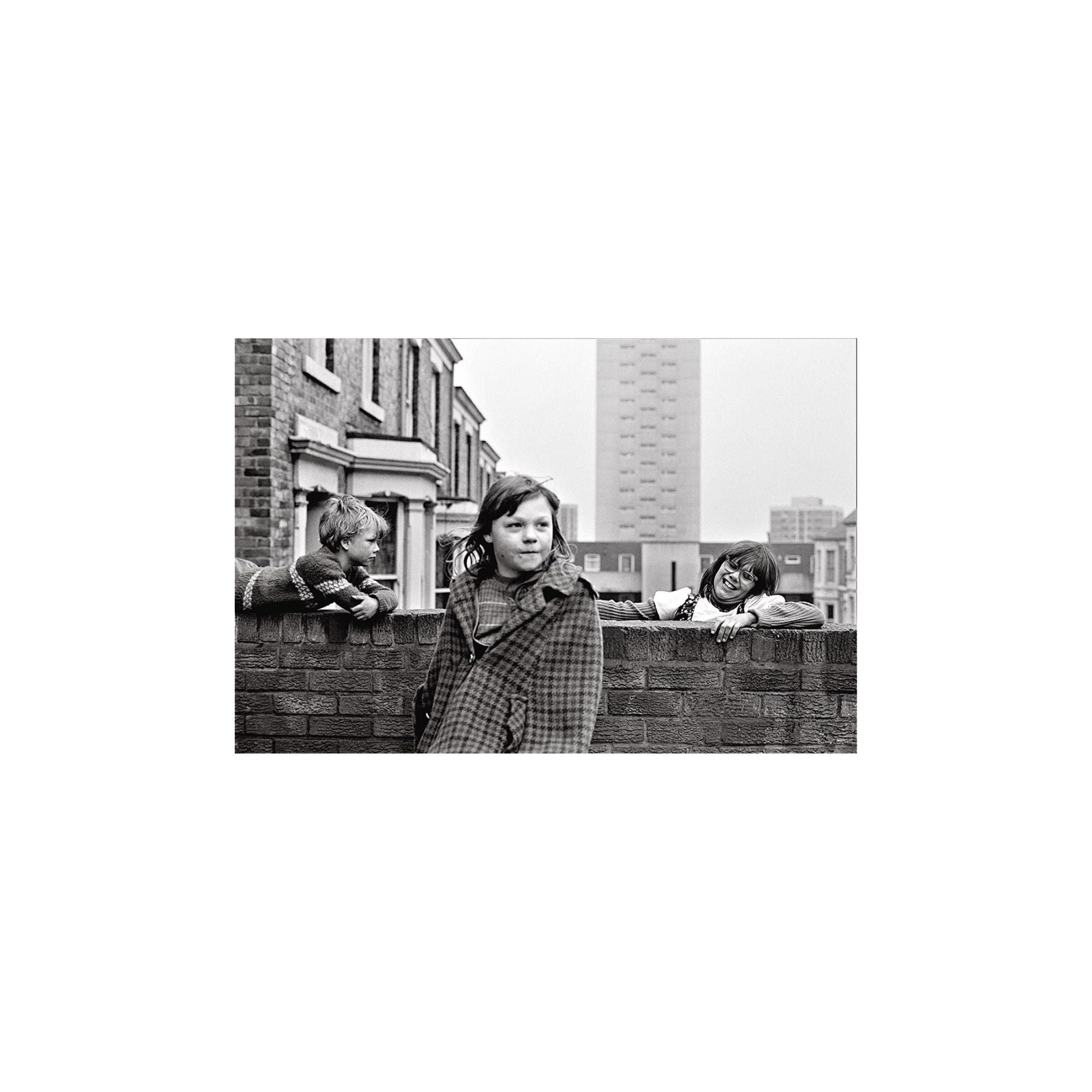 Tish Murtha Postcard Elswick Kids