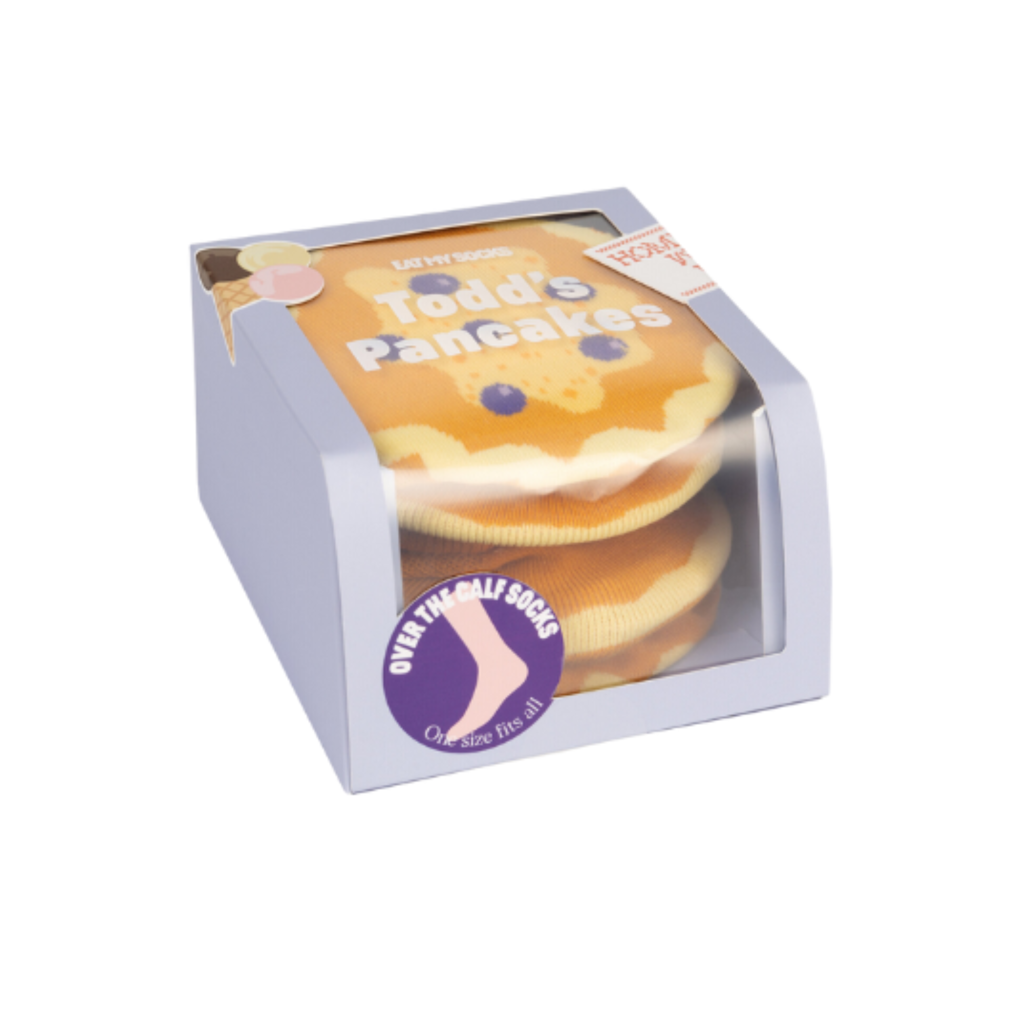 Todd's Pancakes Socks Box