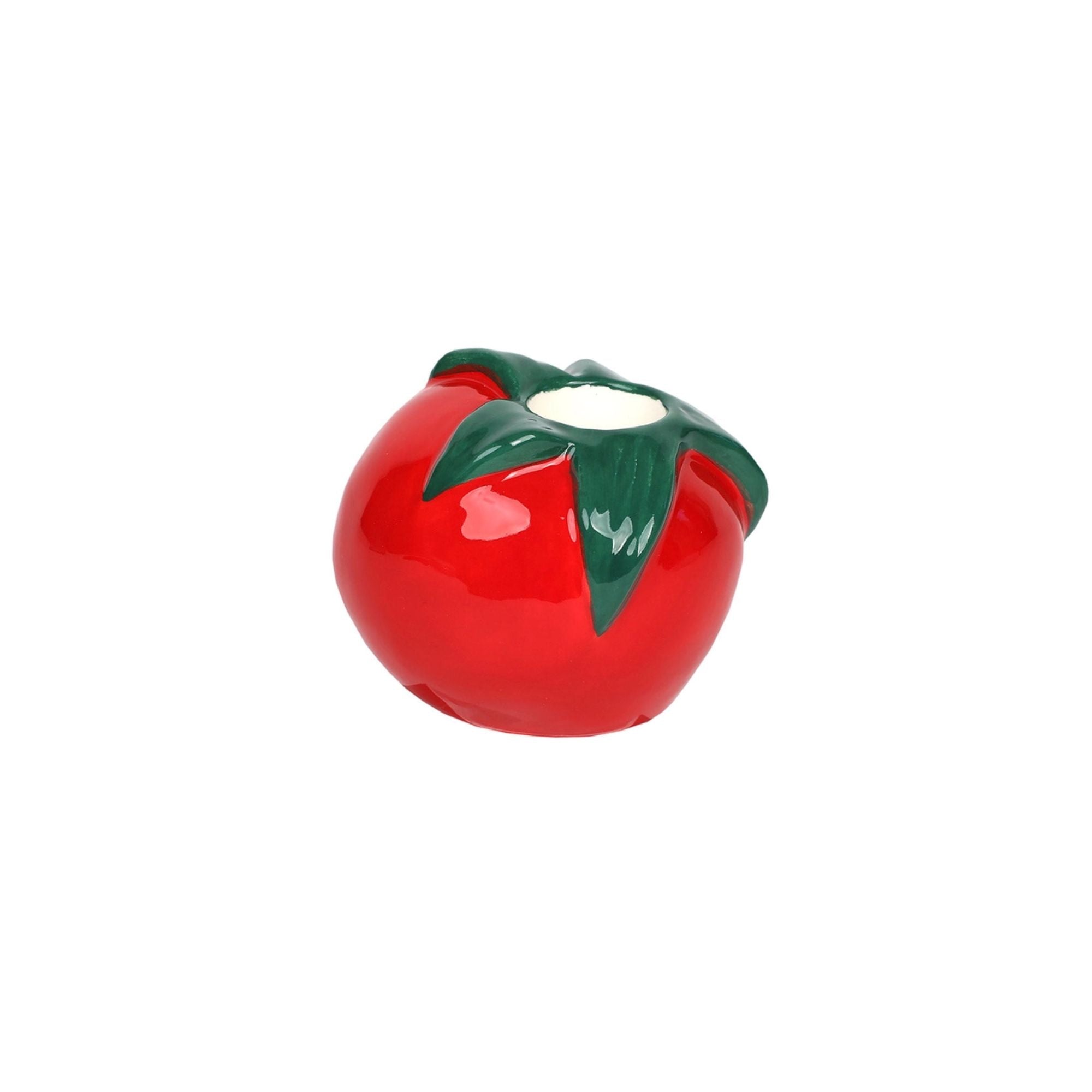 Tomato Ceramic Candle Holder