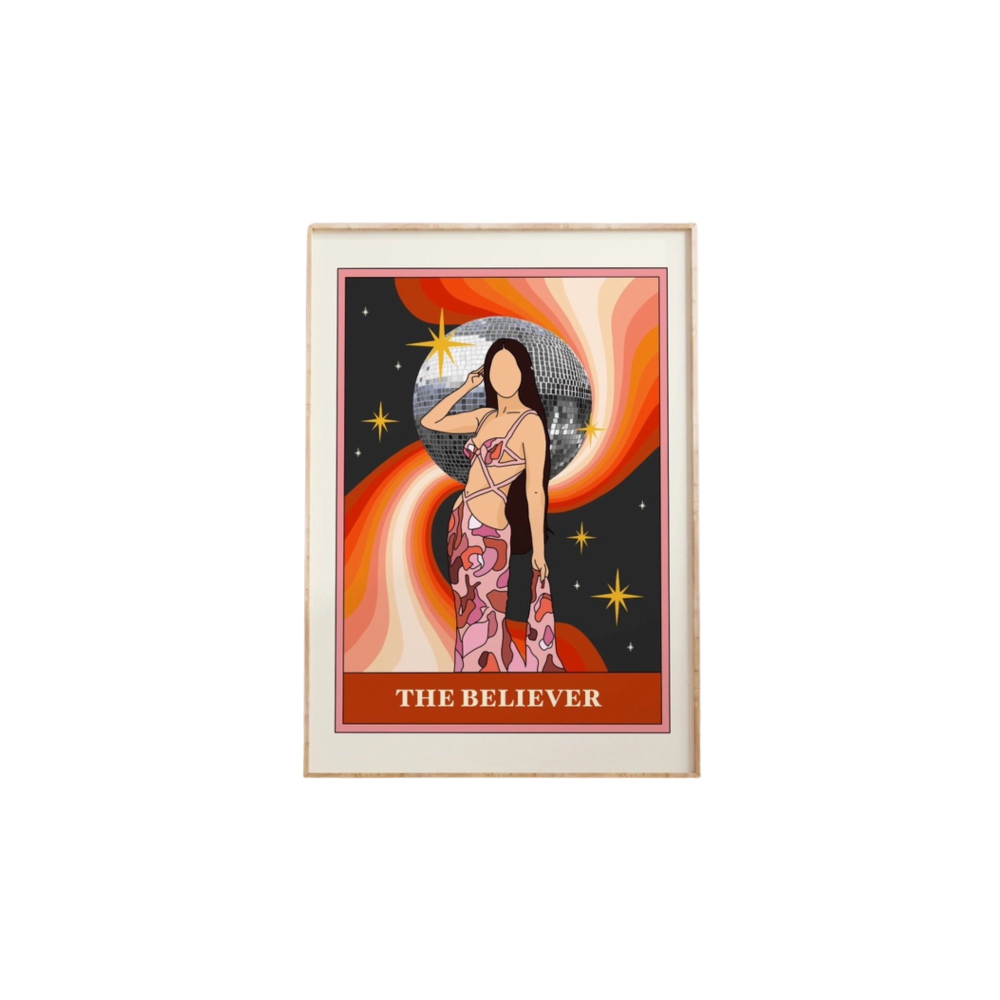Twisted Rebel Design Cher The Believer Art Print A4