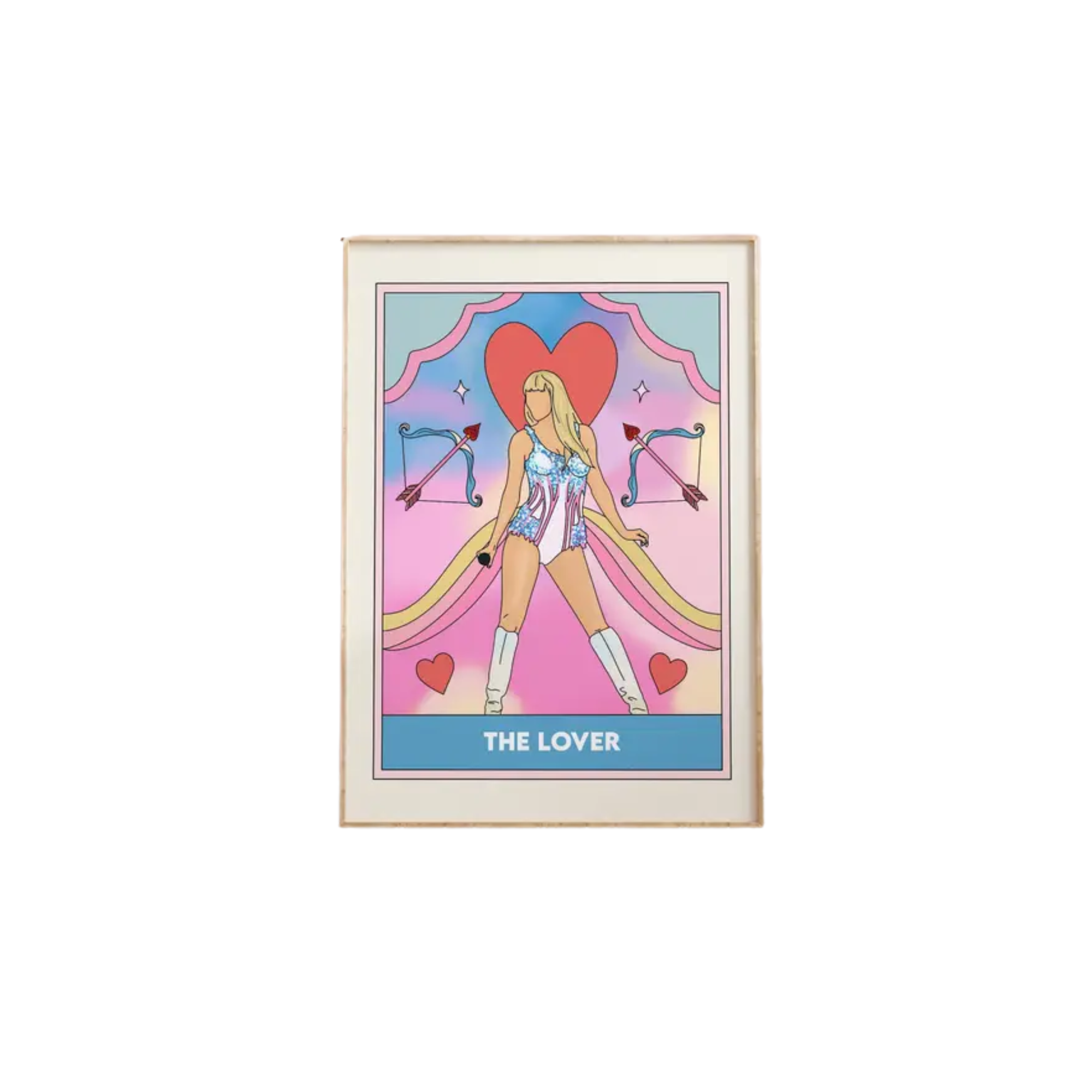 Twisted Rebel Taylor Swift Tarot Card Print