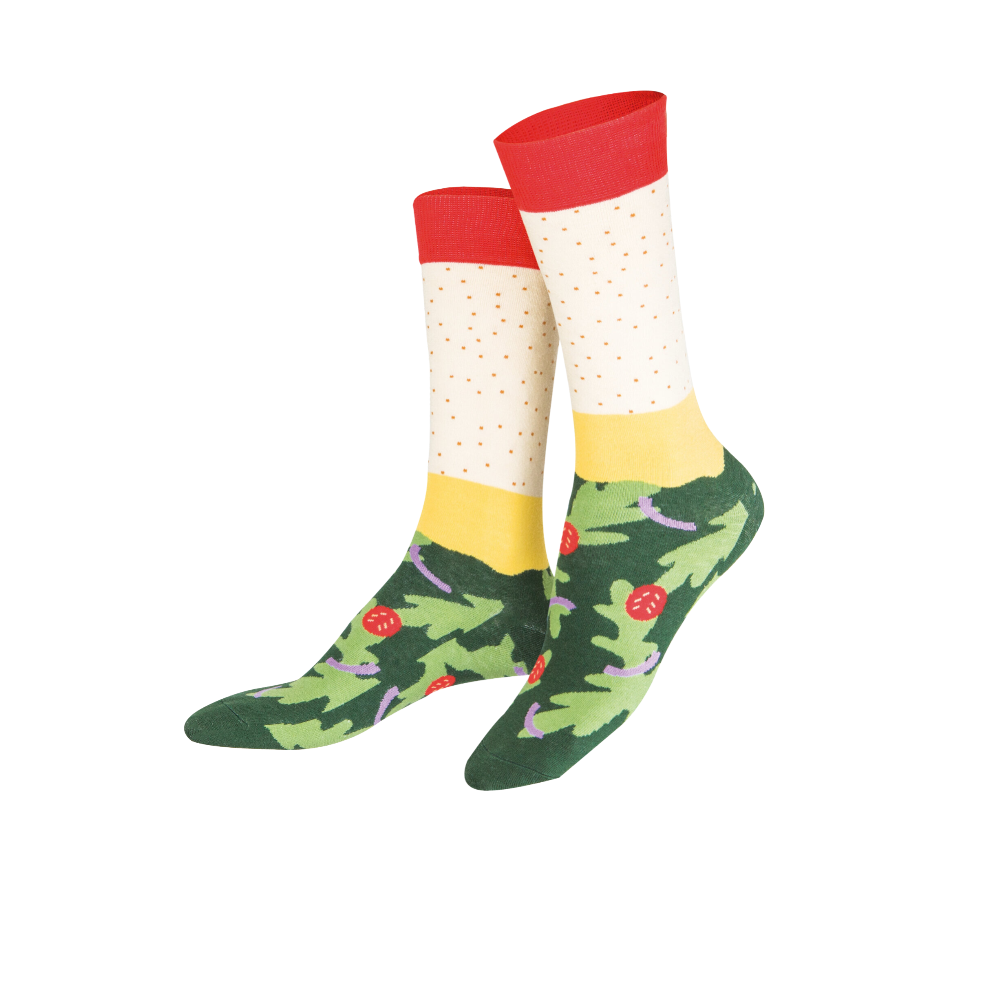 Vegan Napoli Pizza Socks