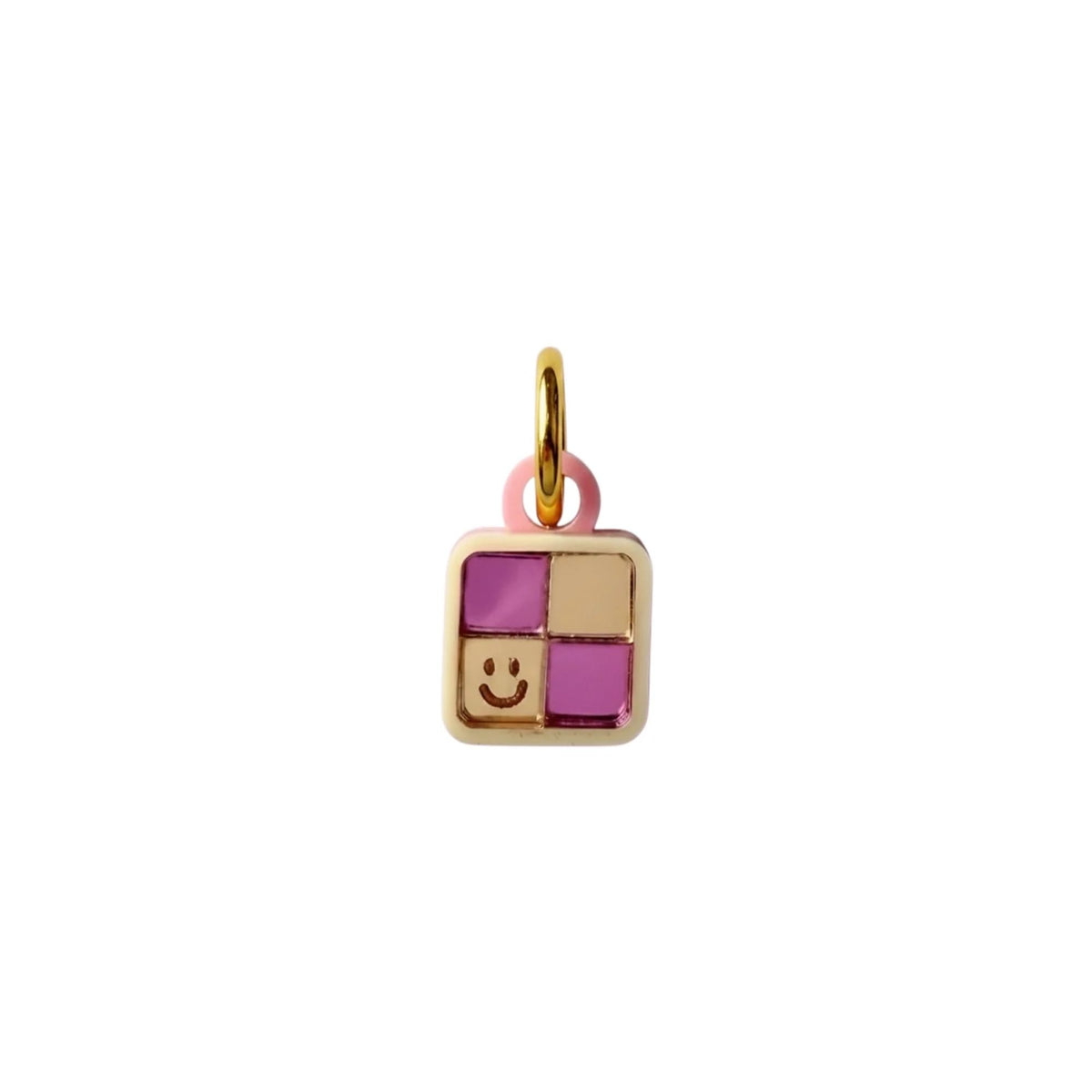 Weezy Pop Batternberg Cake Charm
