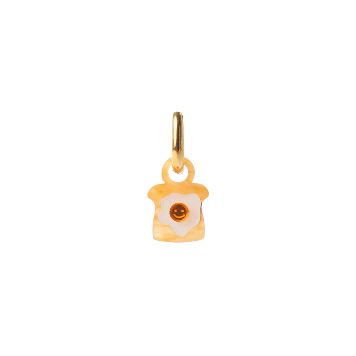 Weezy Pop Egg on Toast Charm