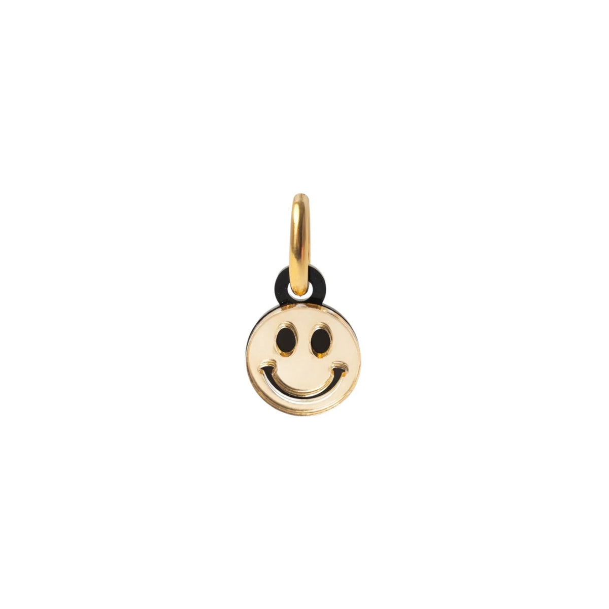 Weezy Pop Gold Smiley Face Charm