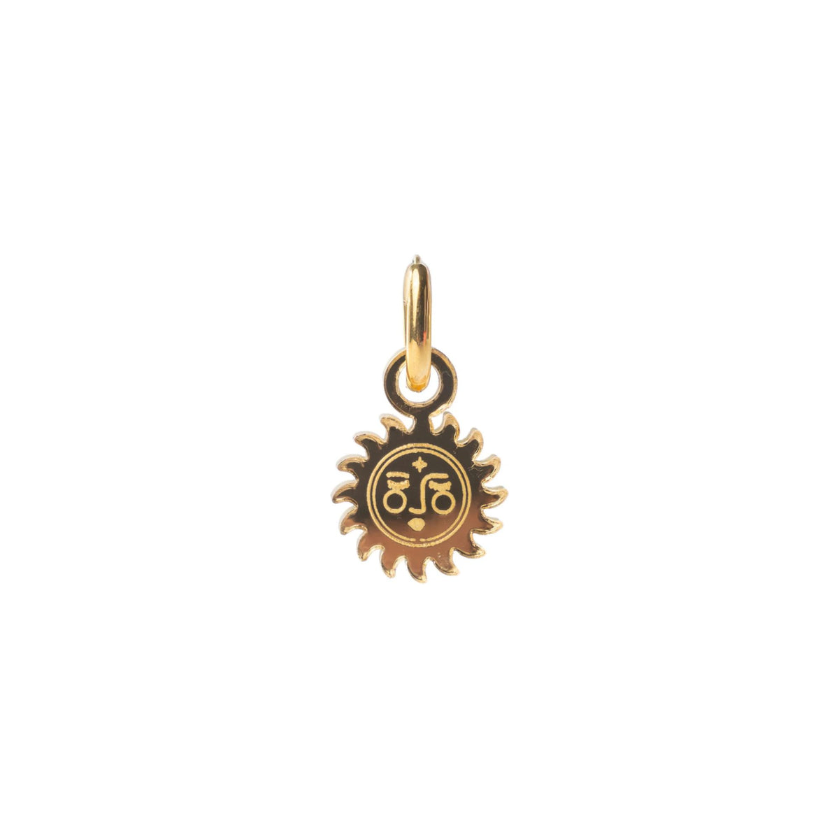 Weezy Pop Gold Sun Charm
