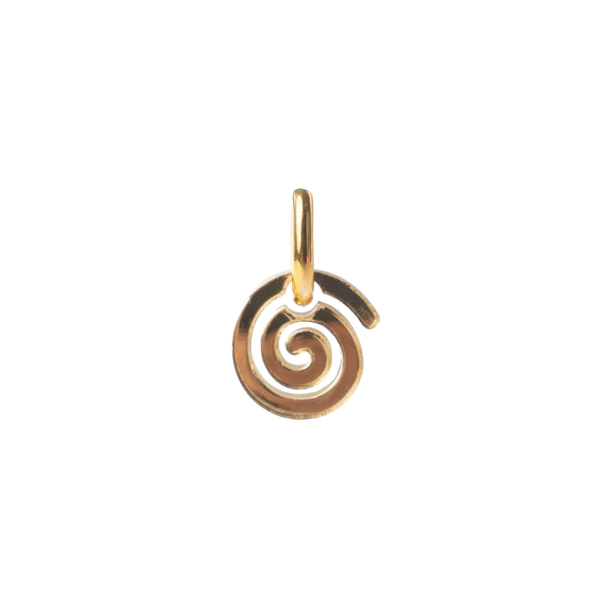 Weezy Pop Gold Swirl Charm