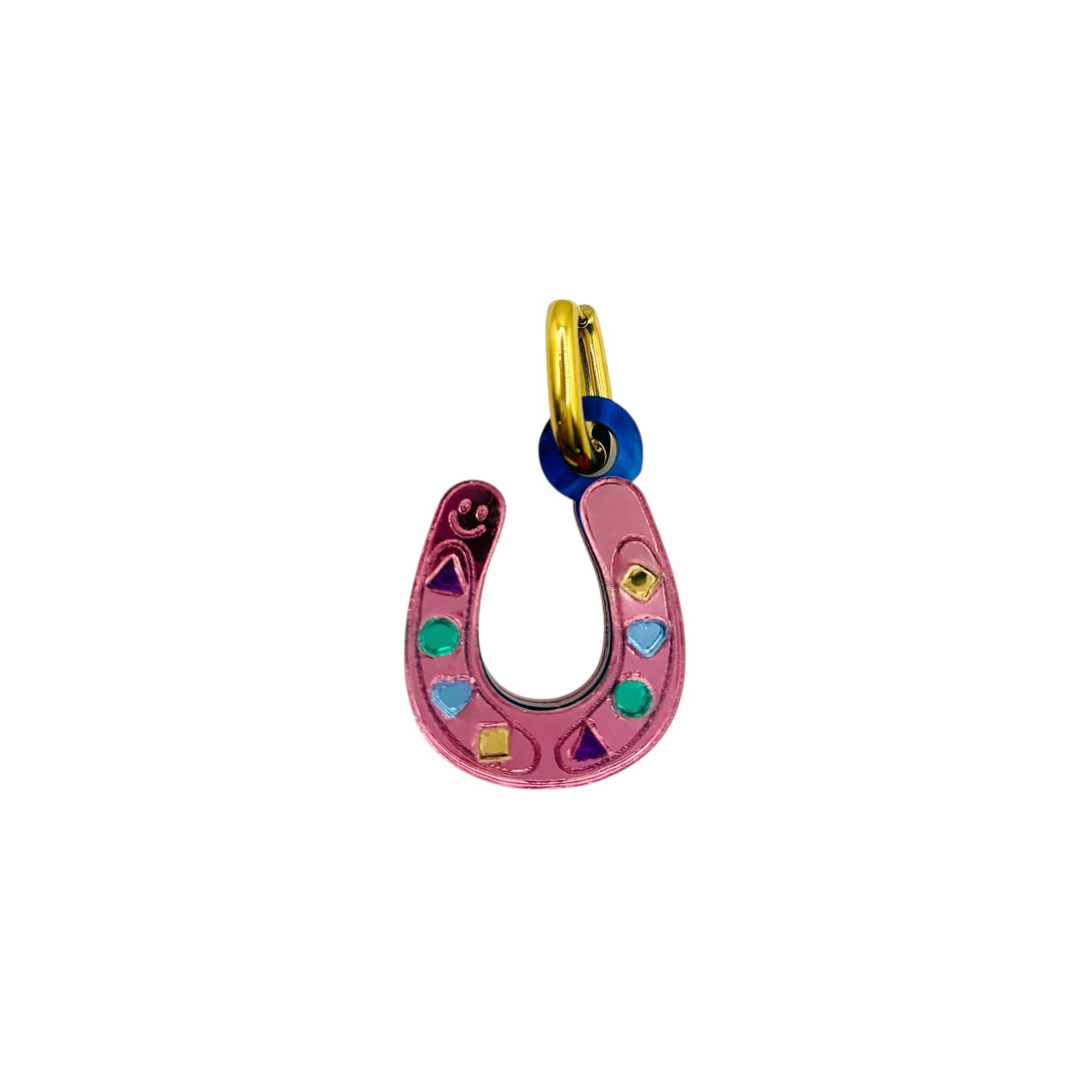 Weezy Pop Horseshoe Charm