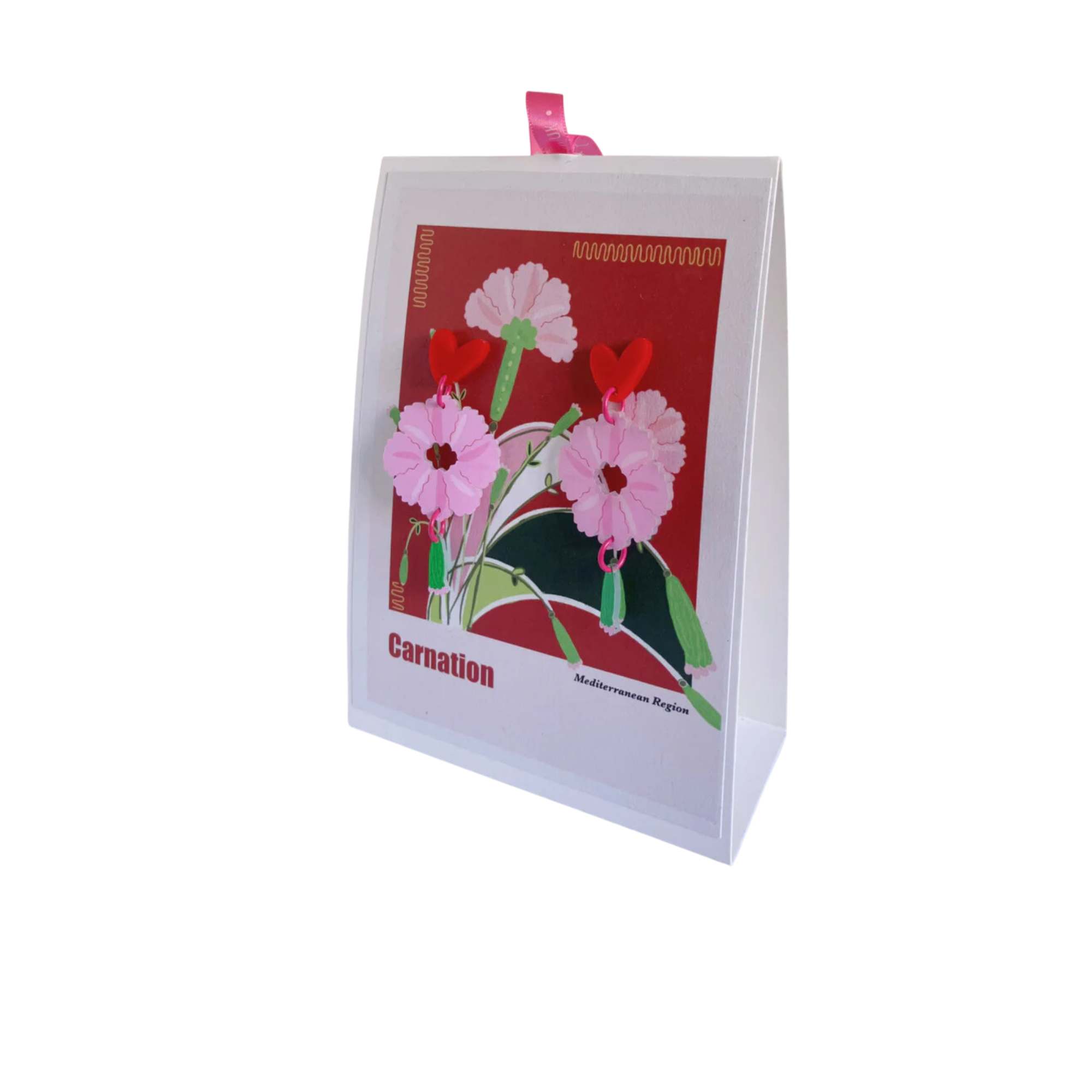 Westmount Art Carnation Earrings