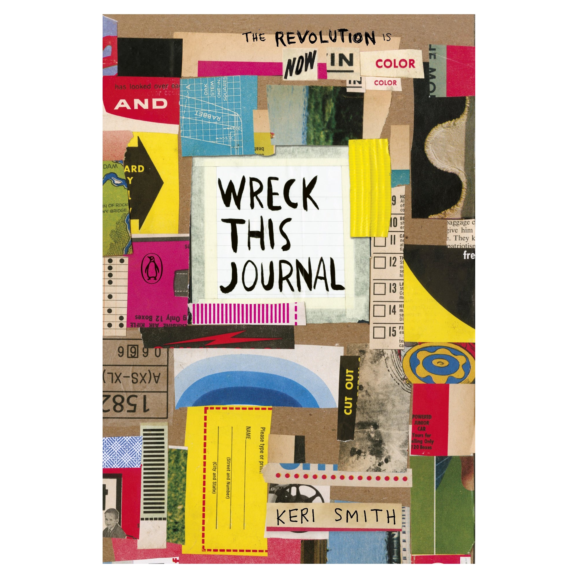 Keri Smith Wreck This Journal in Colour