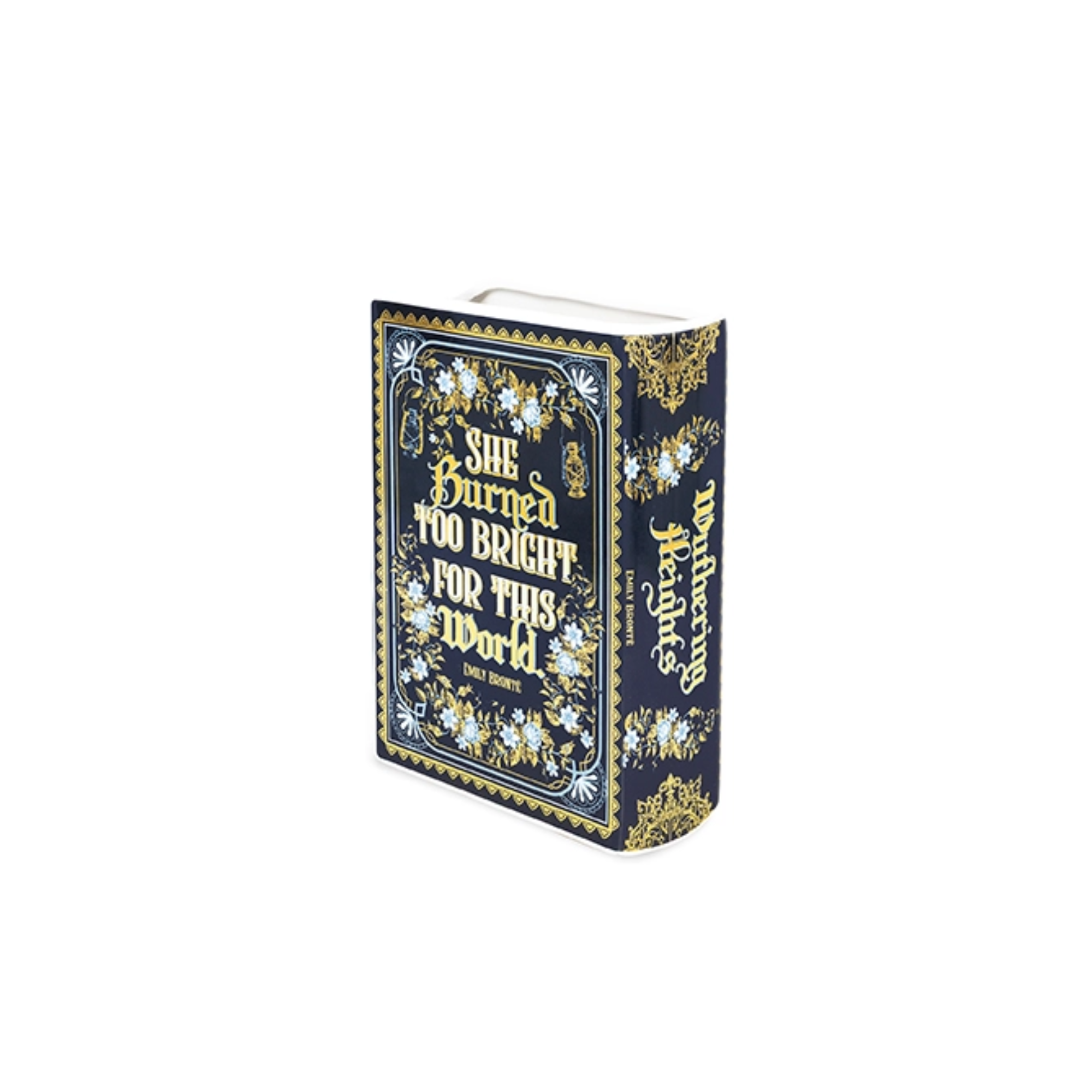 Wuthering Heights Book Vase (Back)
