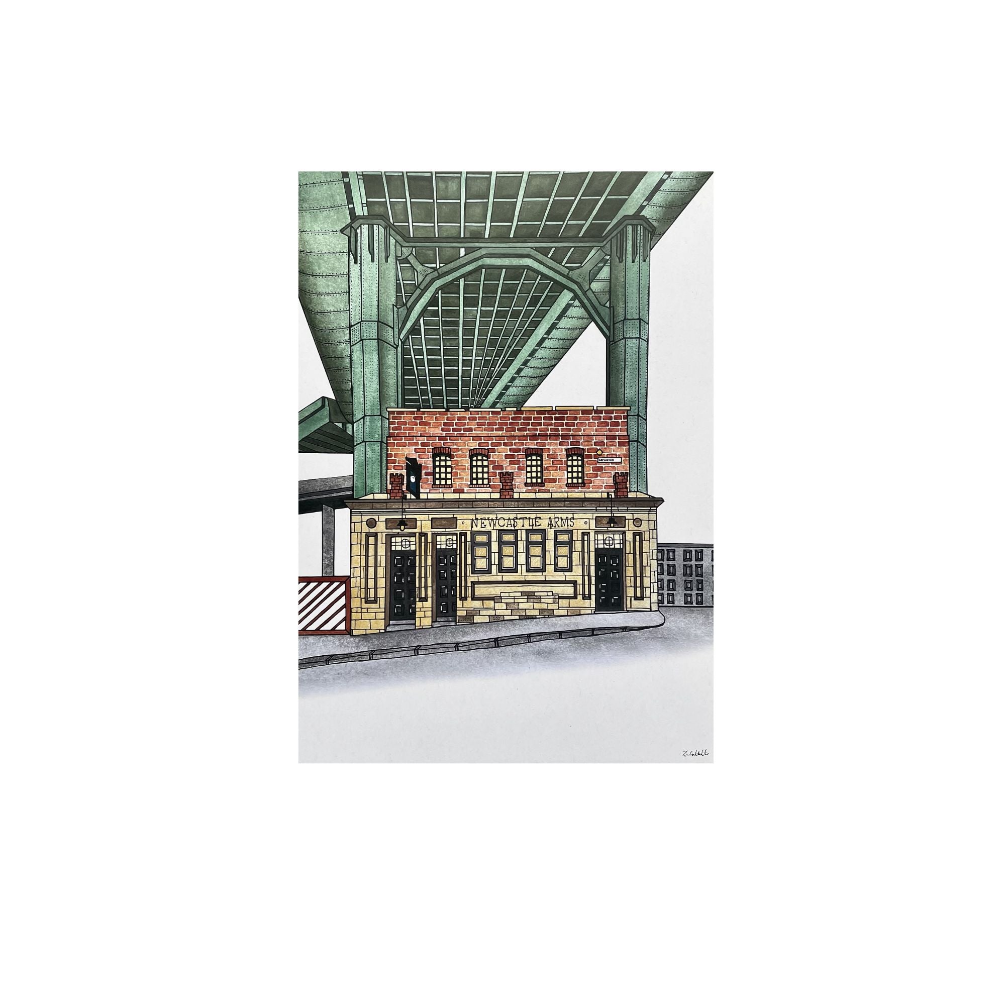 Zoe Catterill x INNSiDE Bridge Tavern Print