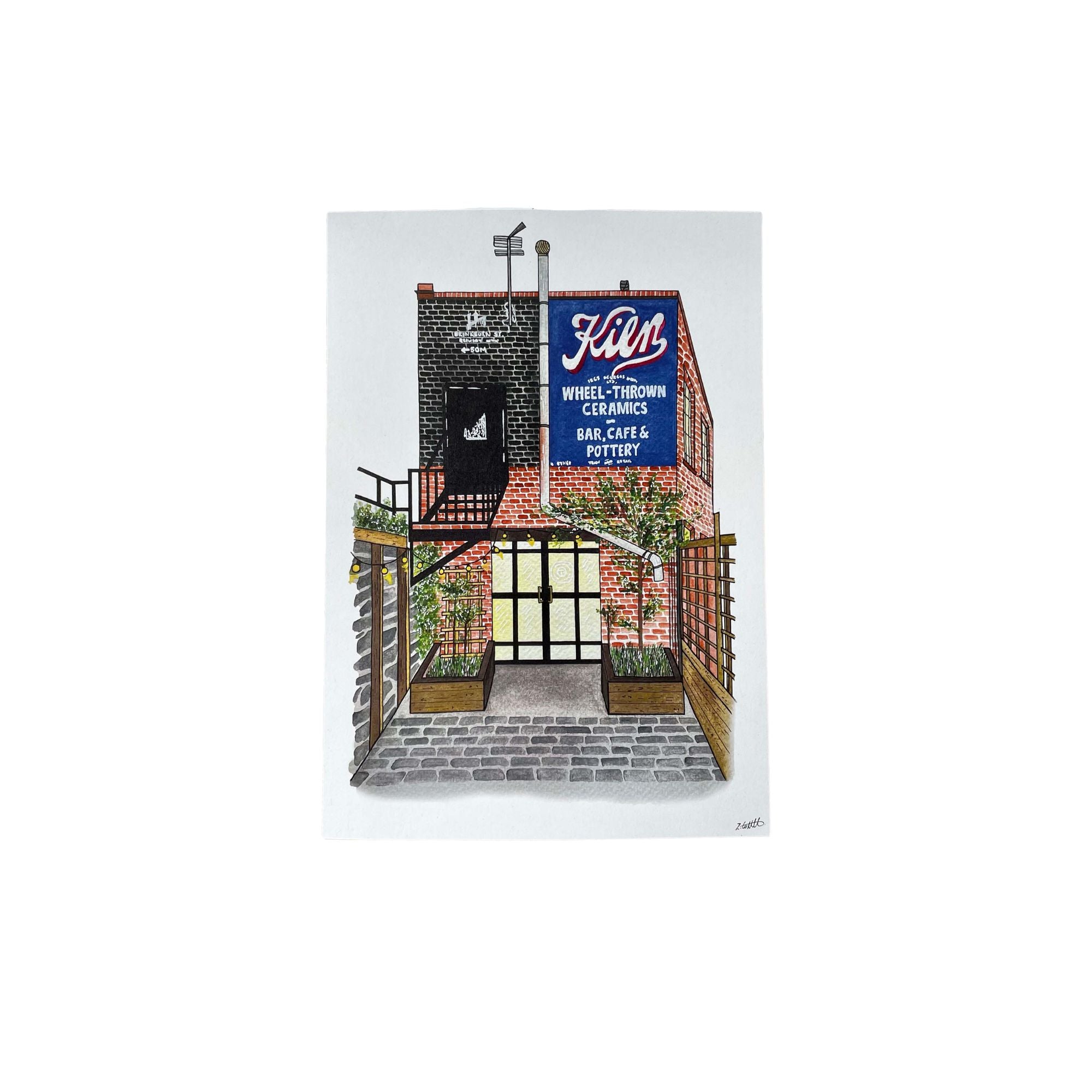 Zoe Cotterill x INNSiDE Kiln Print