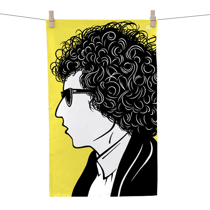 Bold & Noble Bob Dylan Tea Towel