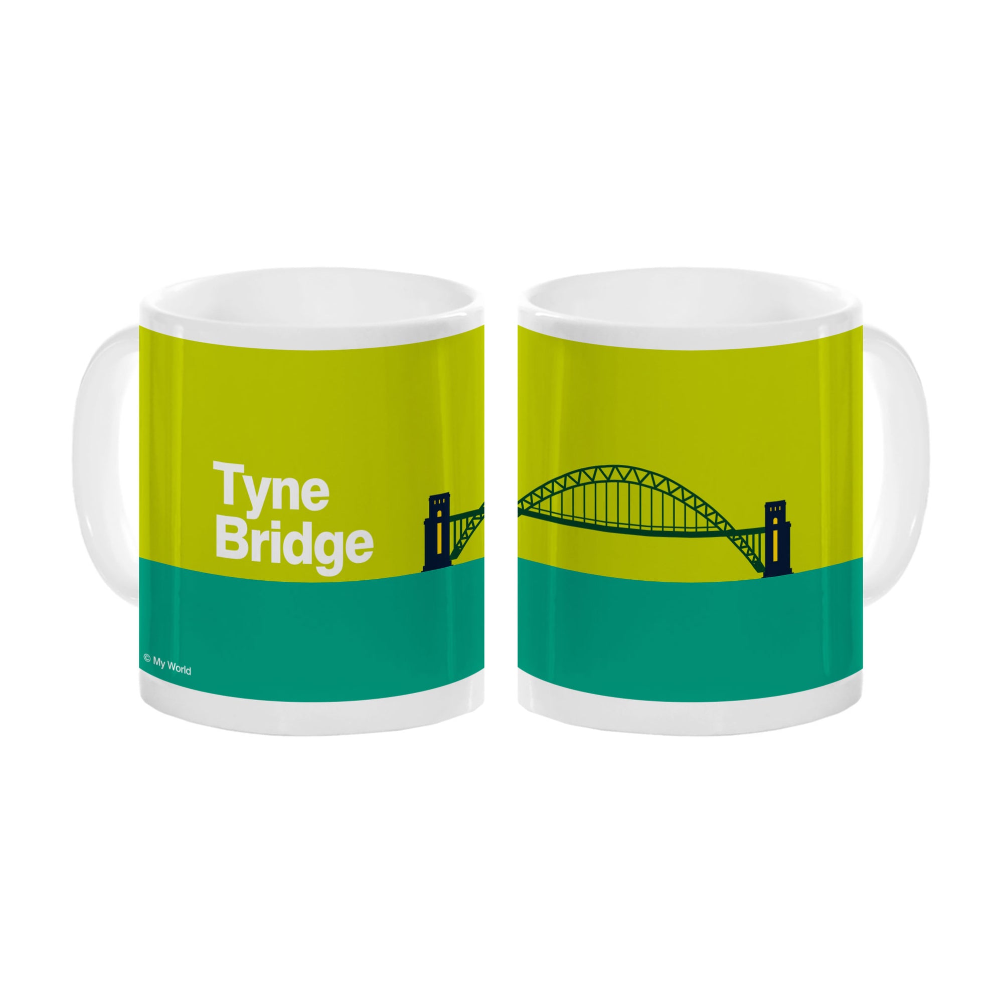 Tyne Bridge Graphic Mug