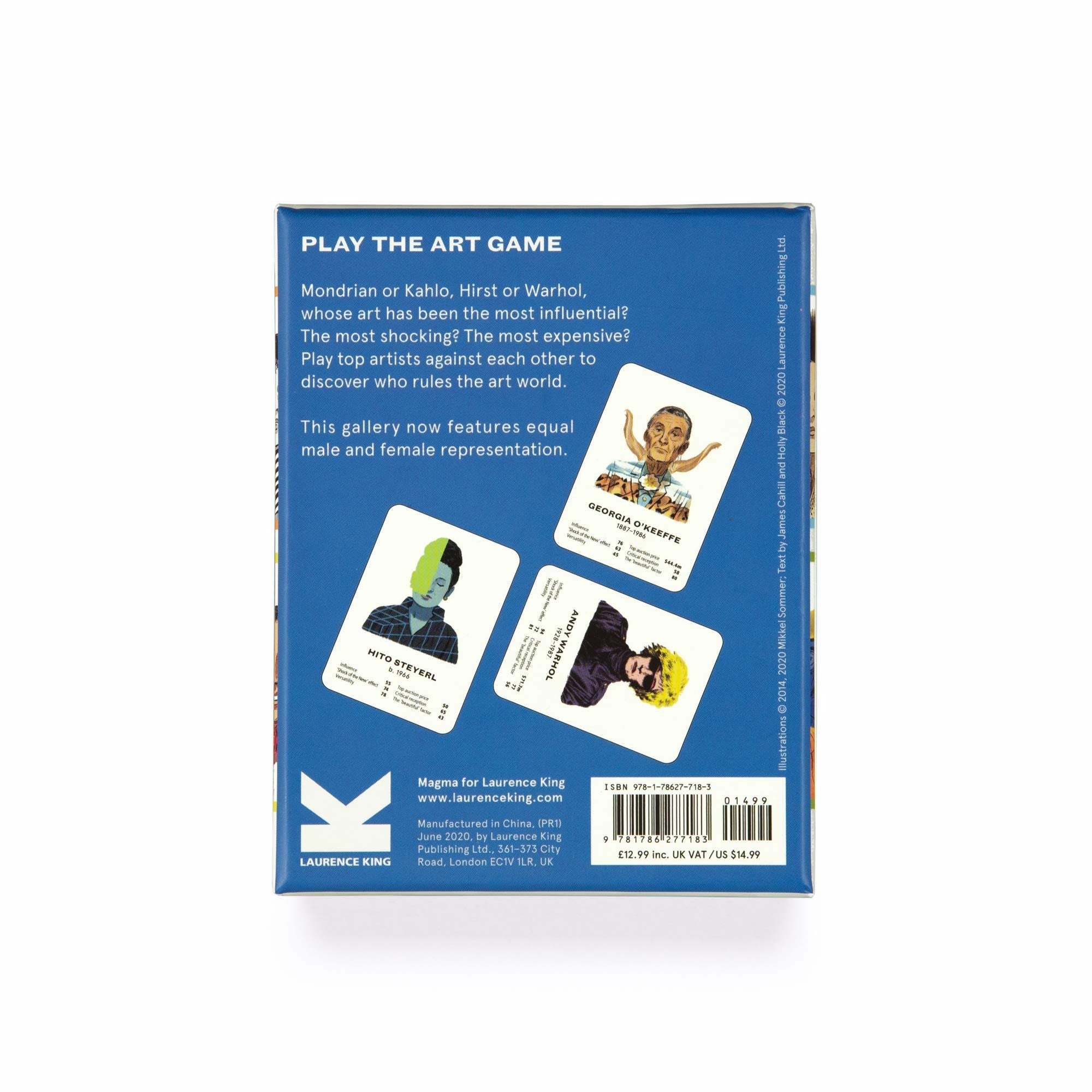 The Art Game New Edition Back of Box