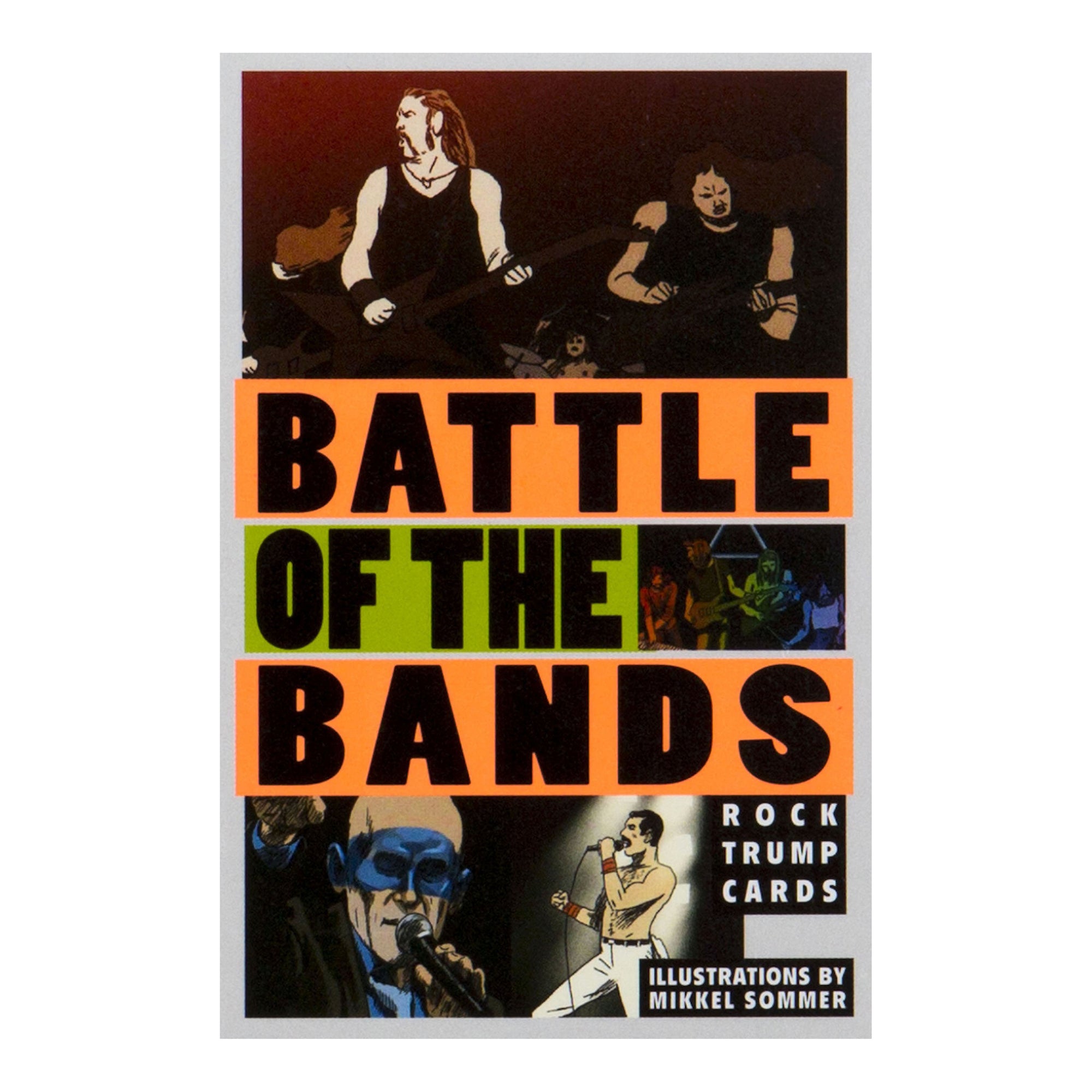 Battle of the Bands Trump Card Game
