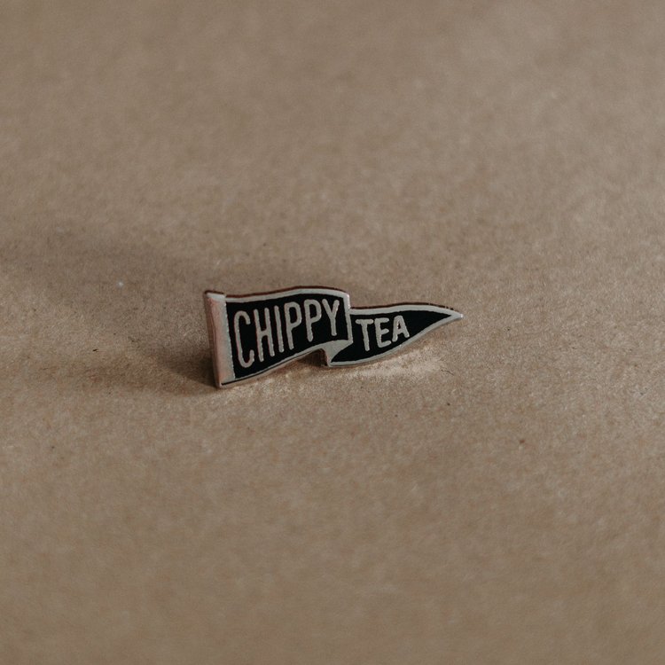 Chippy Tea Pin Badge