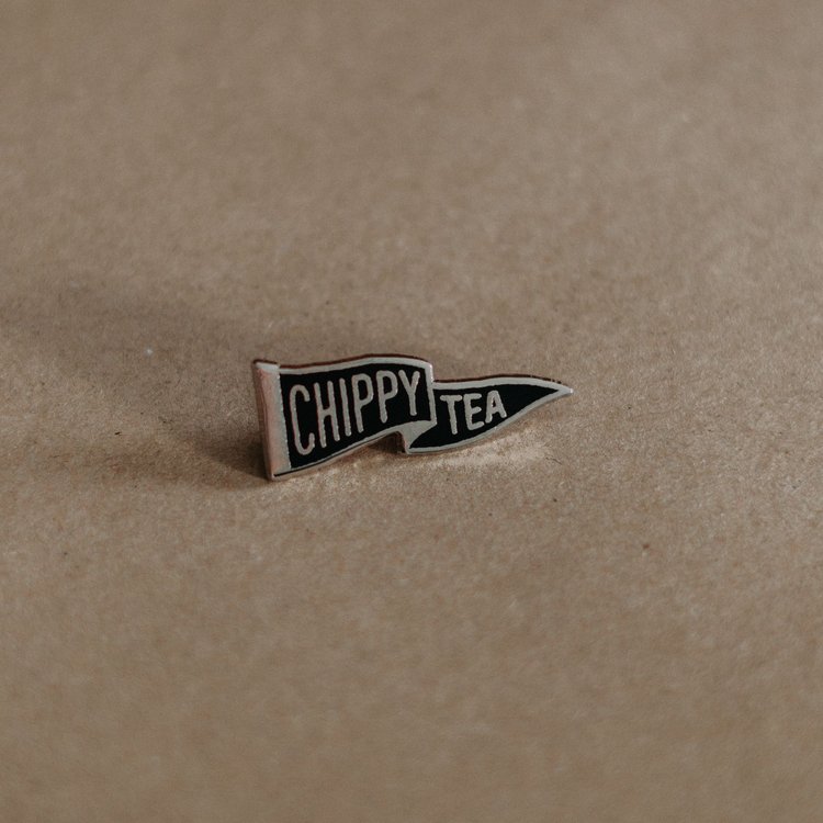 Chippy Tea X Chippy Tea Pin Badge - BALTIC Shop