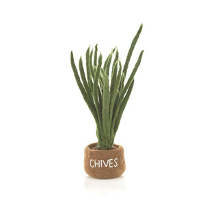 Felt So Good Potted Chives Plant