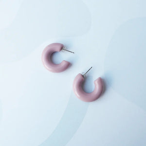 Custom Made Lilac Sal Earrings