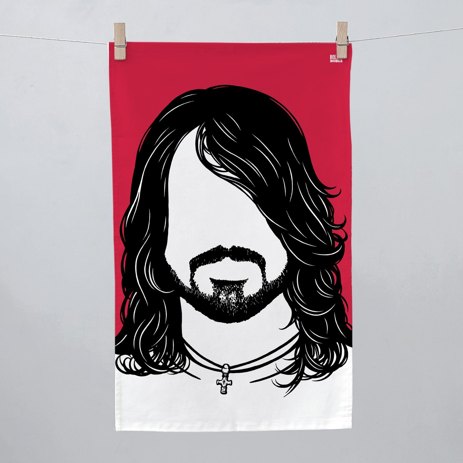Bold & Noble Dave Grohl Tea Towel