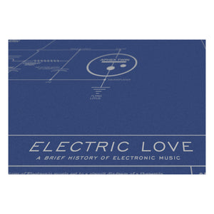 Dorothy Electric Love Blue Print Detail